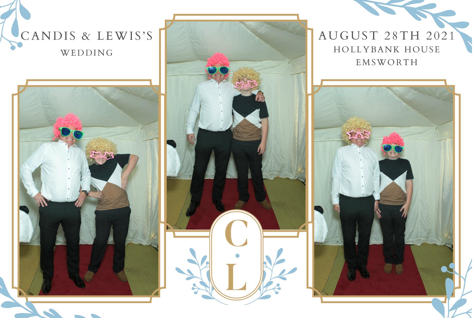 Candis and Lewis's Wedding  | View more photos from the event at gallery.myphotoboothexperience.co.uk/u/MyPhotoBoothExperienceLtd/Candis-and-Lewiss-Wedding