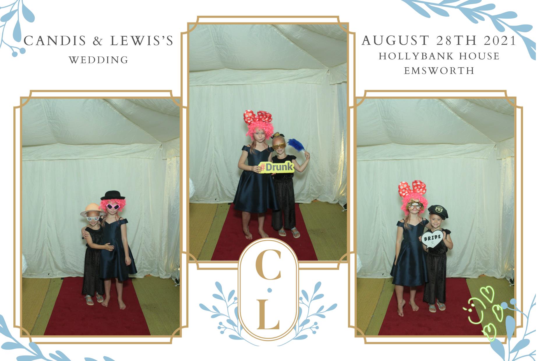 Candis and Lewis's Wedding  | View more photos from the event at gallery.myphotoboothexperience.co.uk/u/MyPhotoBoothExperienceLtd/Candis-and-Lewiss-Wedding