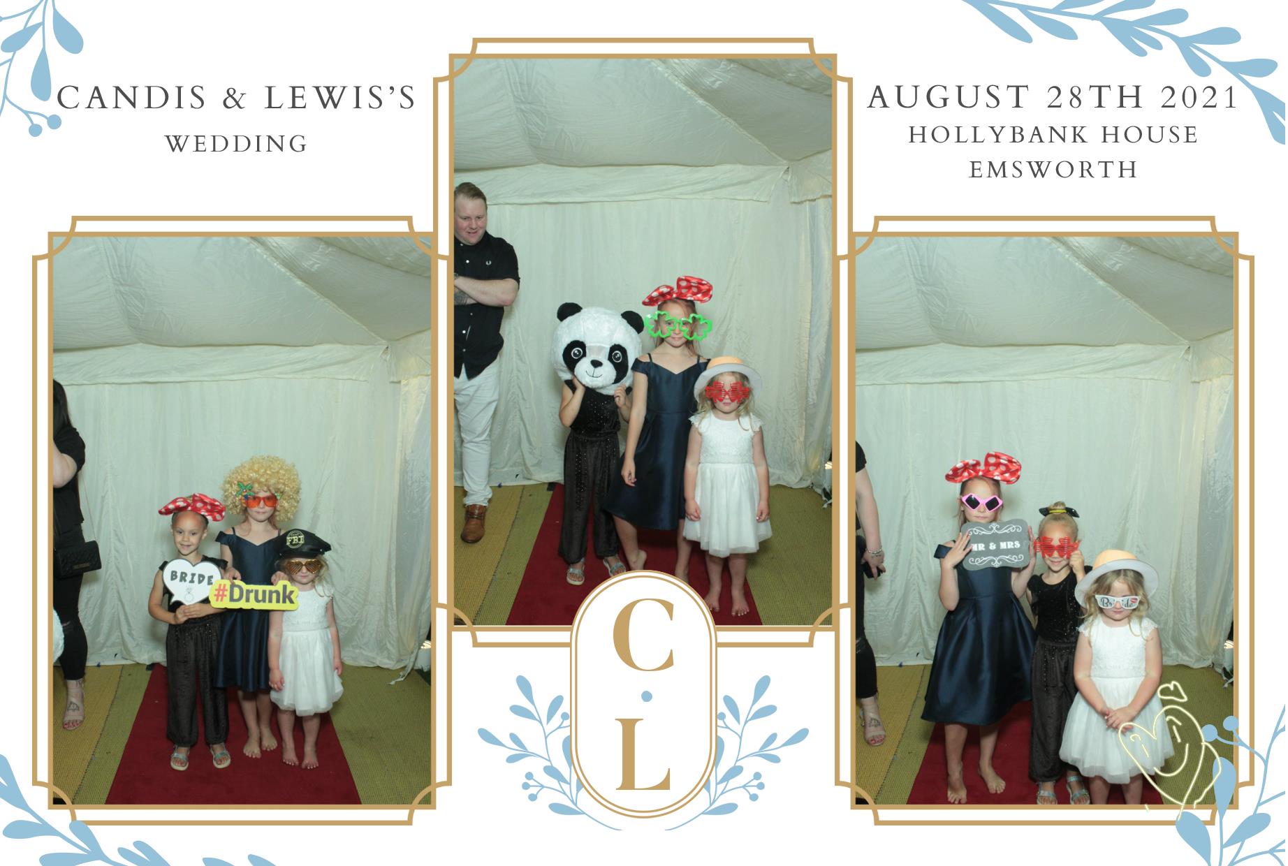 Candis and Lewis's Wedding  | View more photos from the event at gallery.myphotoboothexperience.co.uk/u/MyPhotoBoothExperienceLtd/Candis-and-Lewiss-Wedding