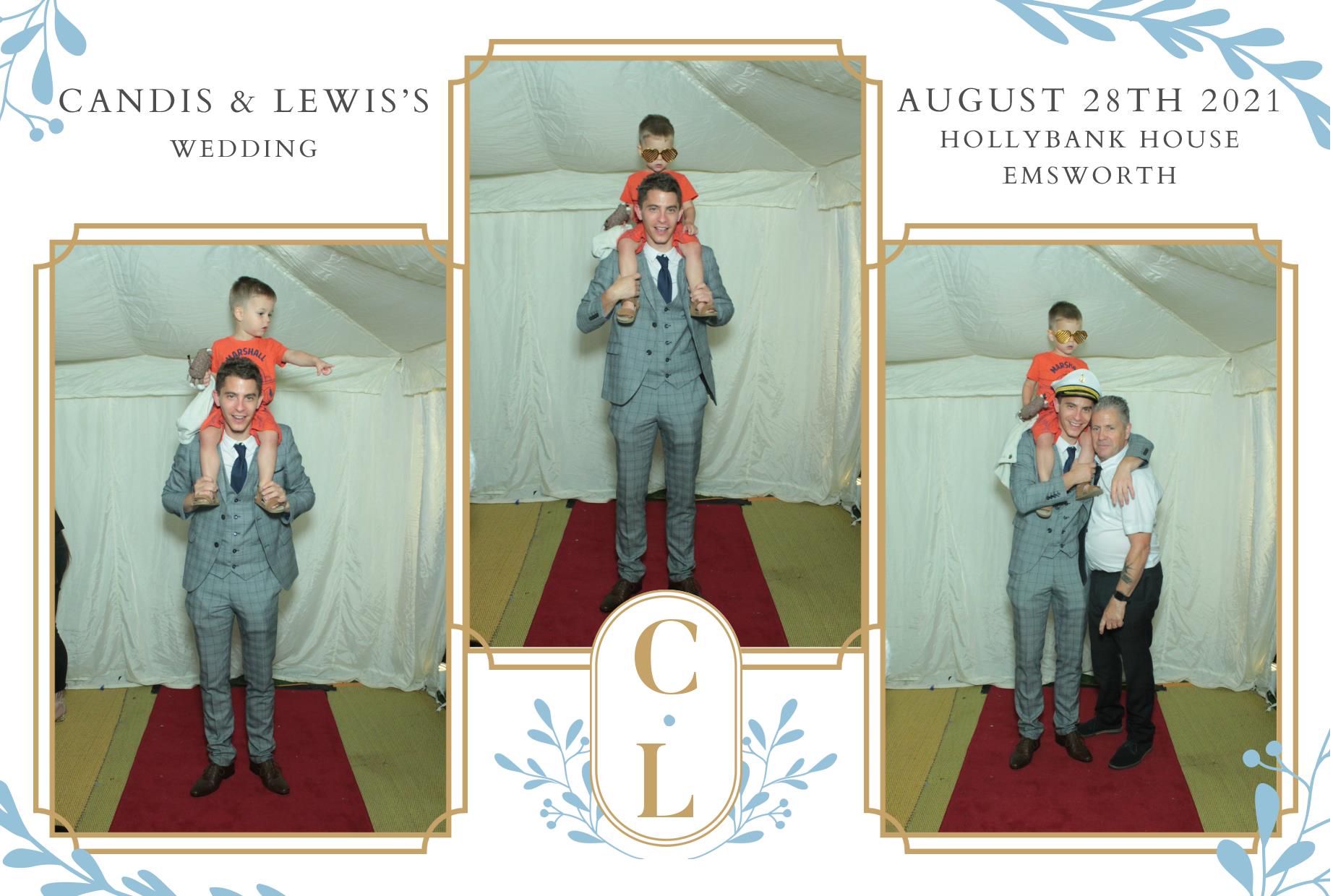 Candis and Lewis's Wedding  | View more photos from the event at gallery.myphotoboothexperience.co.uk/u/MyPhotoBoothExperienceLtd/Candis-and-Lewiss-Wedding