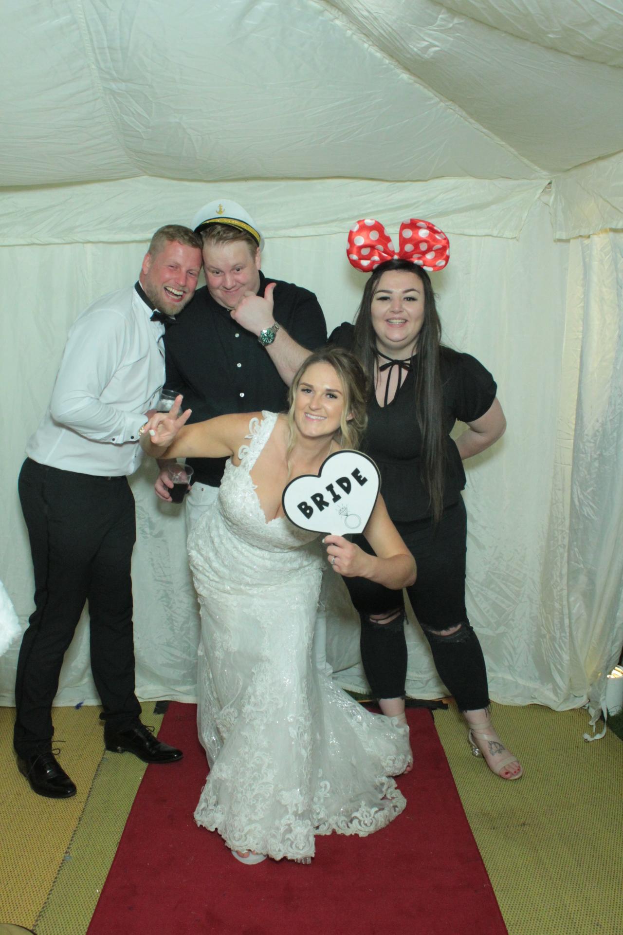 Candis and Lewis's Wedding  | View more photos from the event at gallery.myphotoboothexperience.co.uk/u/MyPhotoBoothExperienceLtd/Candis-and-Lewiss-Wedding