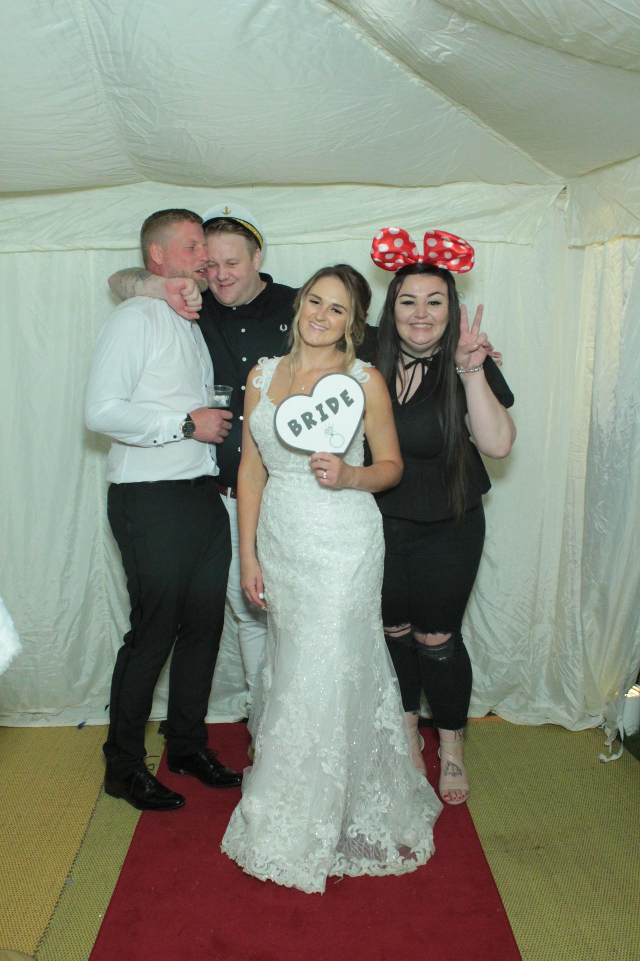 Candis and Lewis's Wedding  | View more photos from the event at gallery.myphotoboothexperience.co.uk/u/MyPhotoBoothExperienceLtd/Candis-and-Lewiss-Wedding