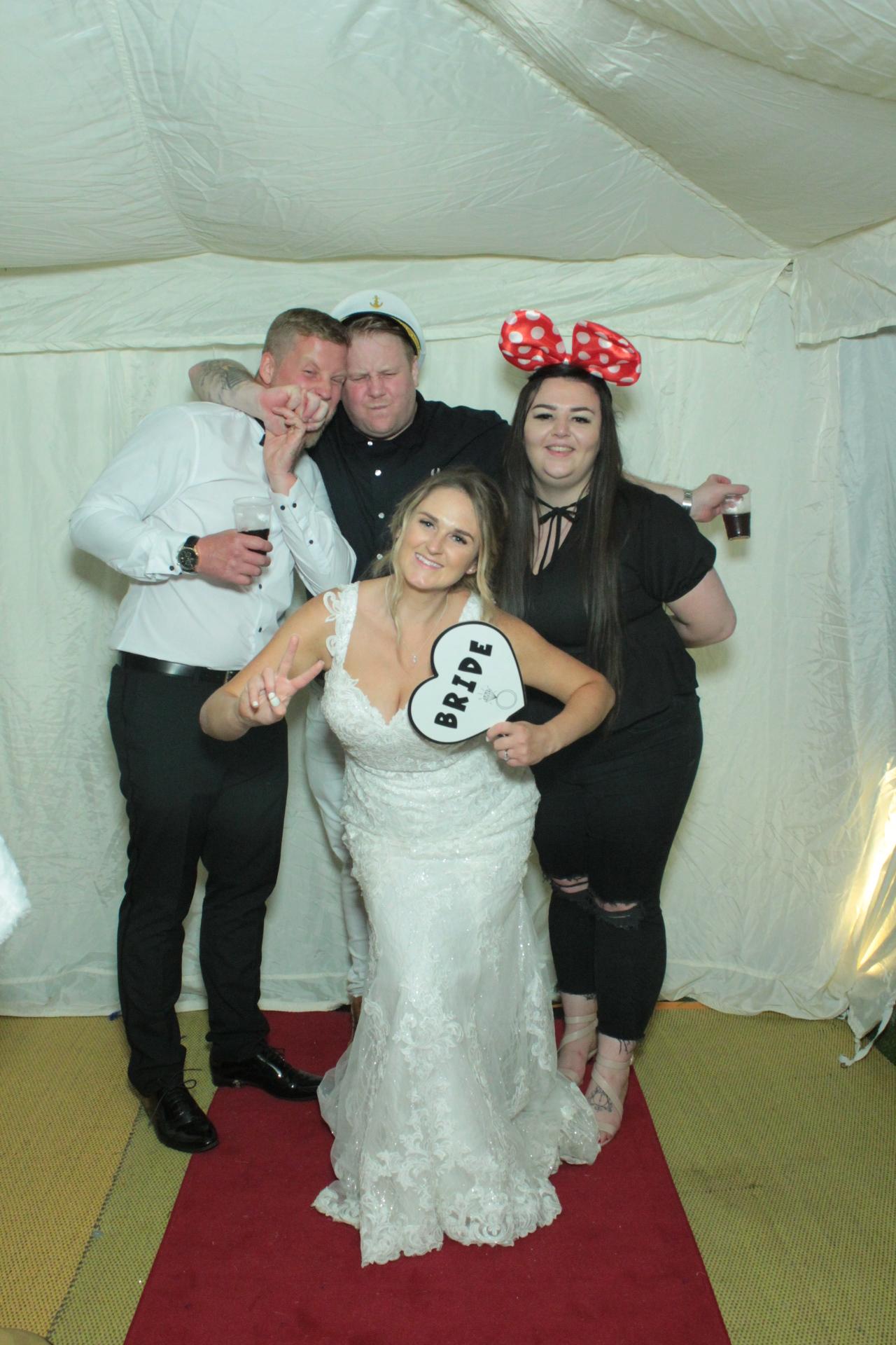Candis and Lewis's Wedding  | View more photos from the event at gallery.myphotoboothexperience.co.uk/u/MyPhotoBoothExperienceLtd/Candis-and-Lewiss-Wedding