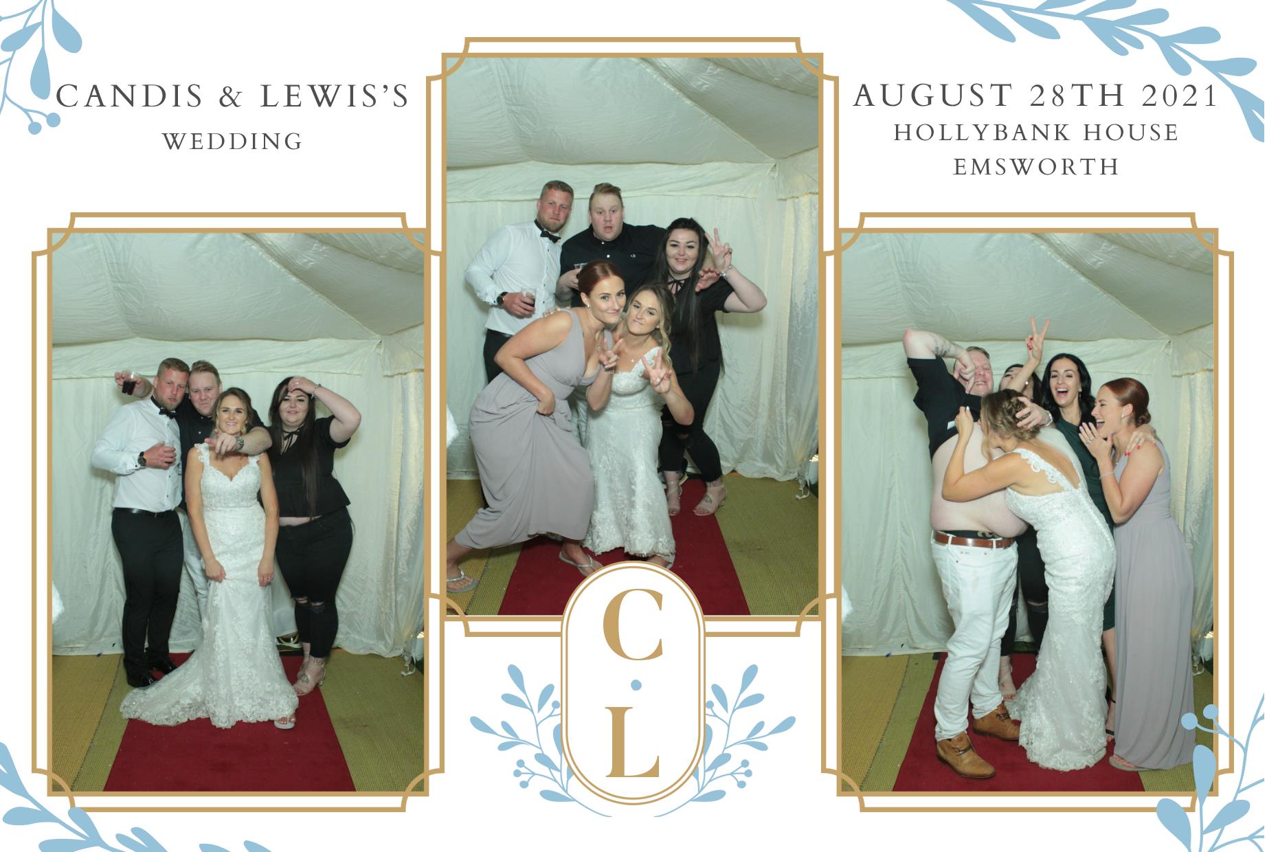 Candis and Lewis's Wedding  | View more photos from the event at gallery.myphotoboothexperience.co.uk/u/MyPhotoBoothExperienceLtd/Candis-and-Lewiss-Wedding