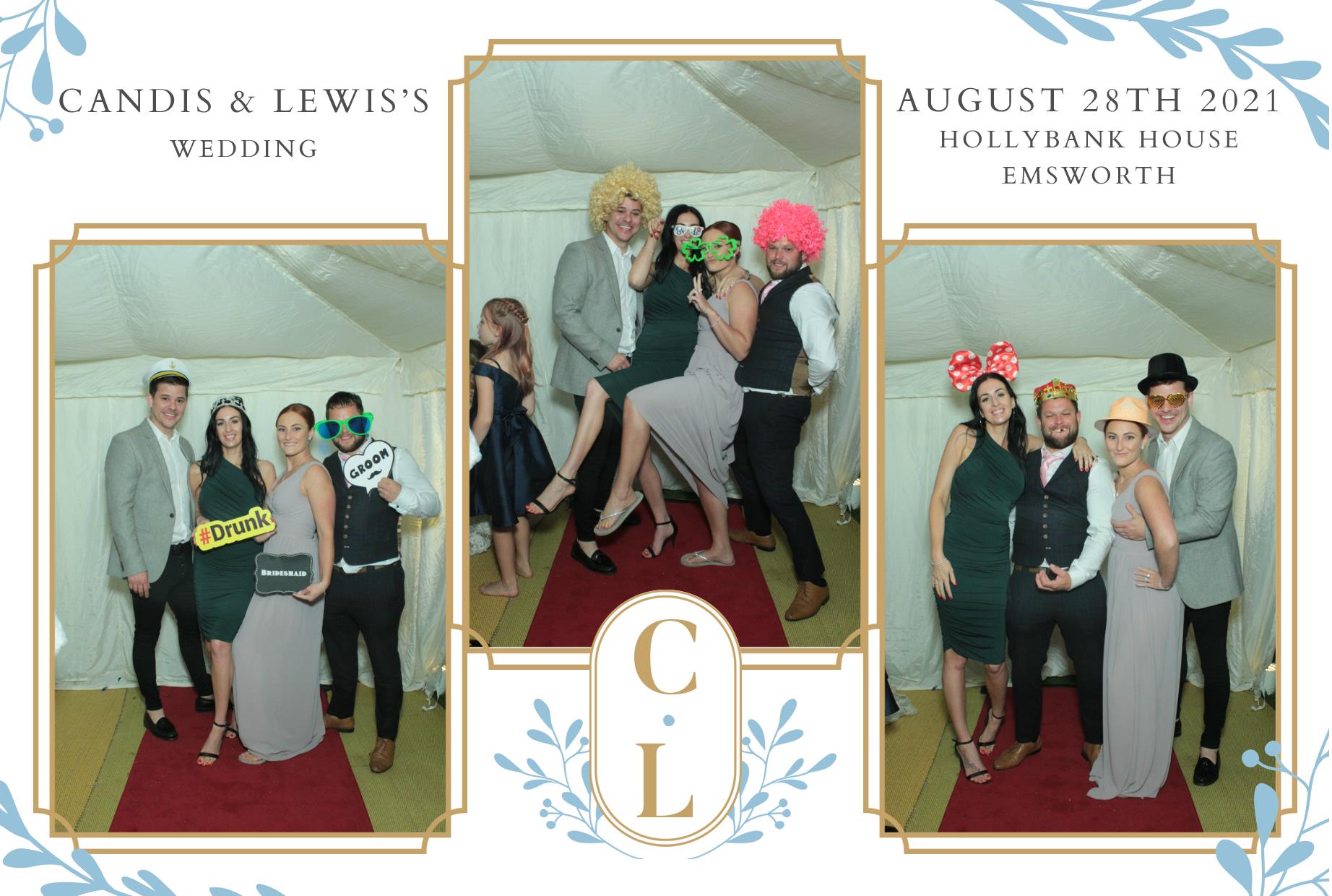 Candis and Lewis's Wedding  | View more photos from the event at gallery.myphotoboothexperience.co.uk/u/MyPhotoBoothExperienceLtd/Candis-and-Lewiss-Wedding