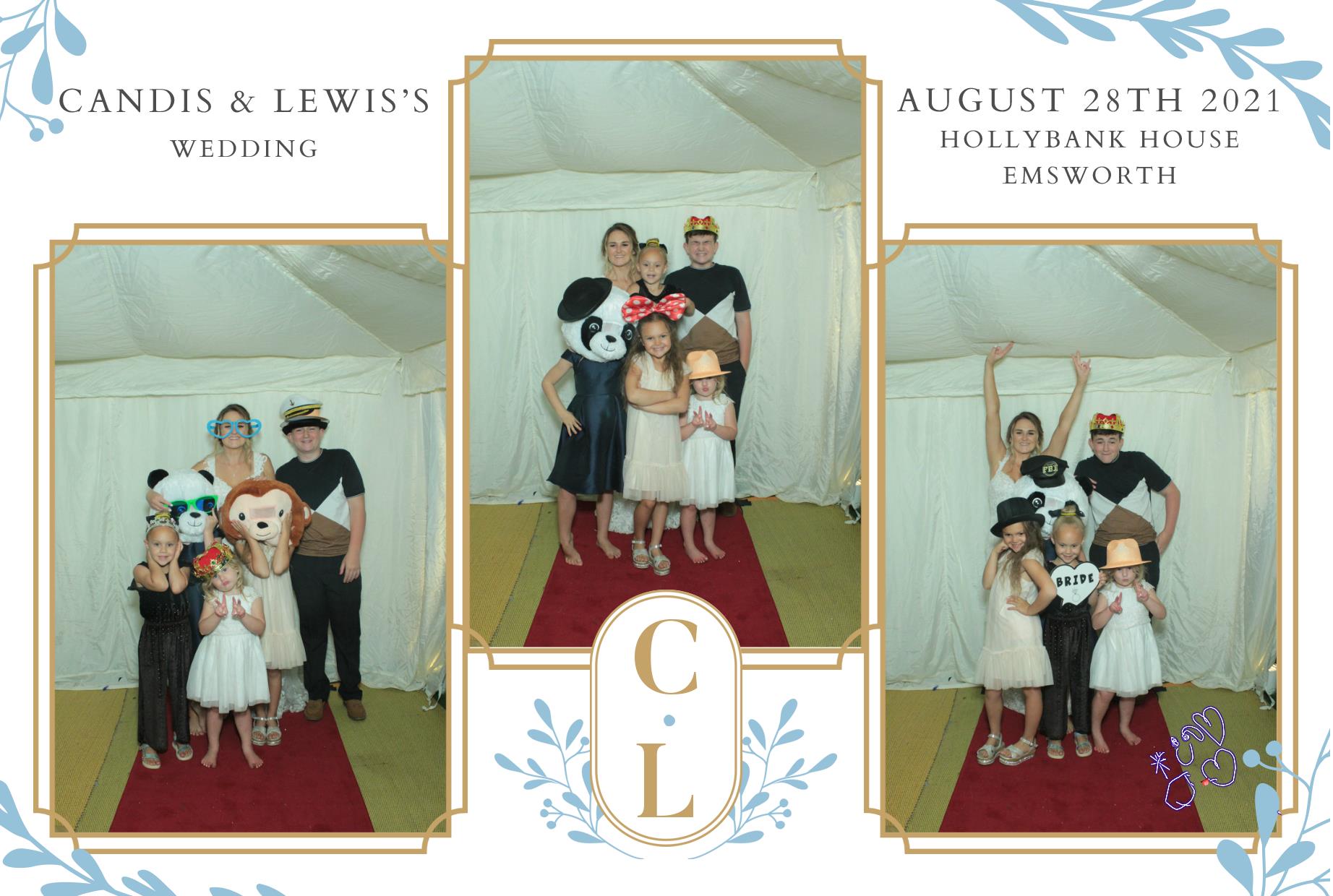 Candis and Lewis's Wedding  | View more photos from the event at gallery.myphotoboothexperience.co.uk/u/MyPhotoBoothExperienceLtd/Candis-and-Lewiss-Wedding
