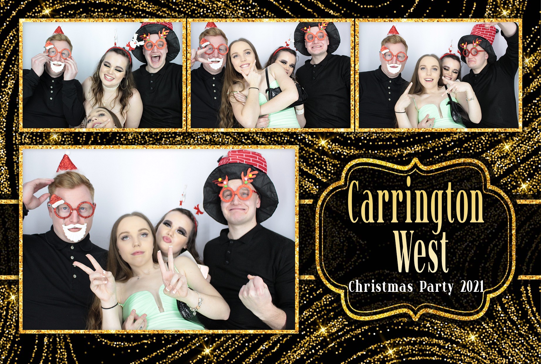Carrington West Christmas Party  | View more photos from the event at gallery.myphotoboothexperience.co.uk/u/MyPhotoBoothExperienceLtd/Carrington-West-Christmas-Party