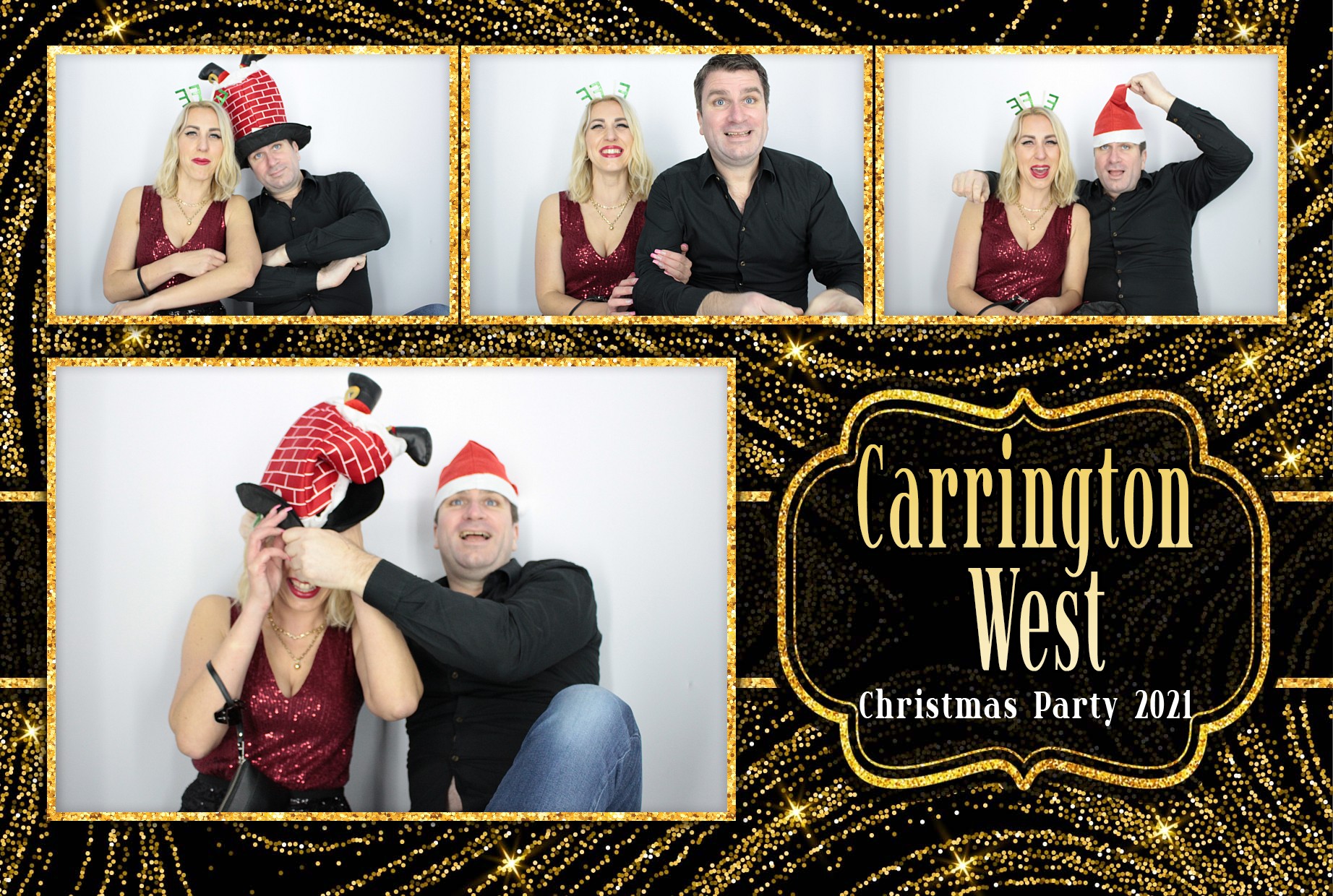 Carrington West Christmas Party  | View more photos from the event at gallery.myphotoboothexperience.co.uk/u/MyPhotoBoothExperienceLtd/Carrington-West-Christmas-Party