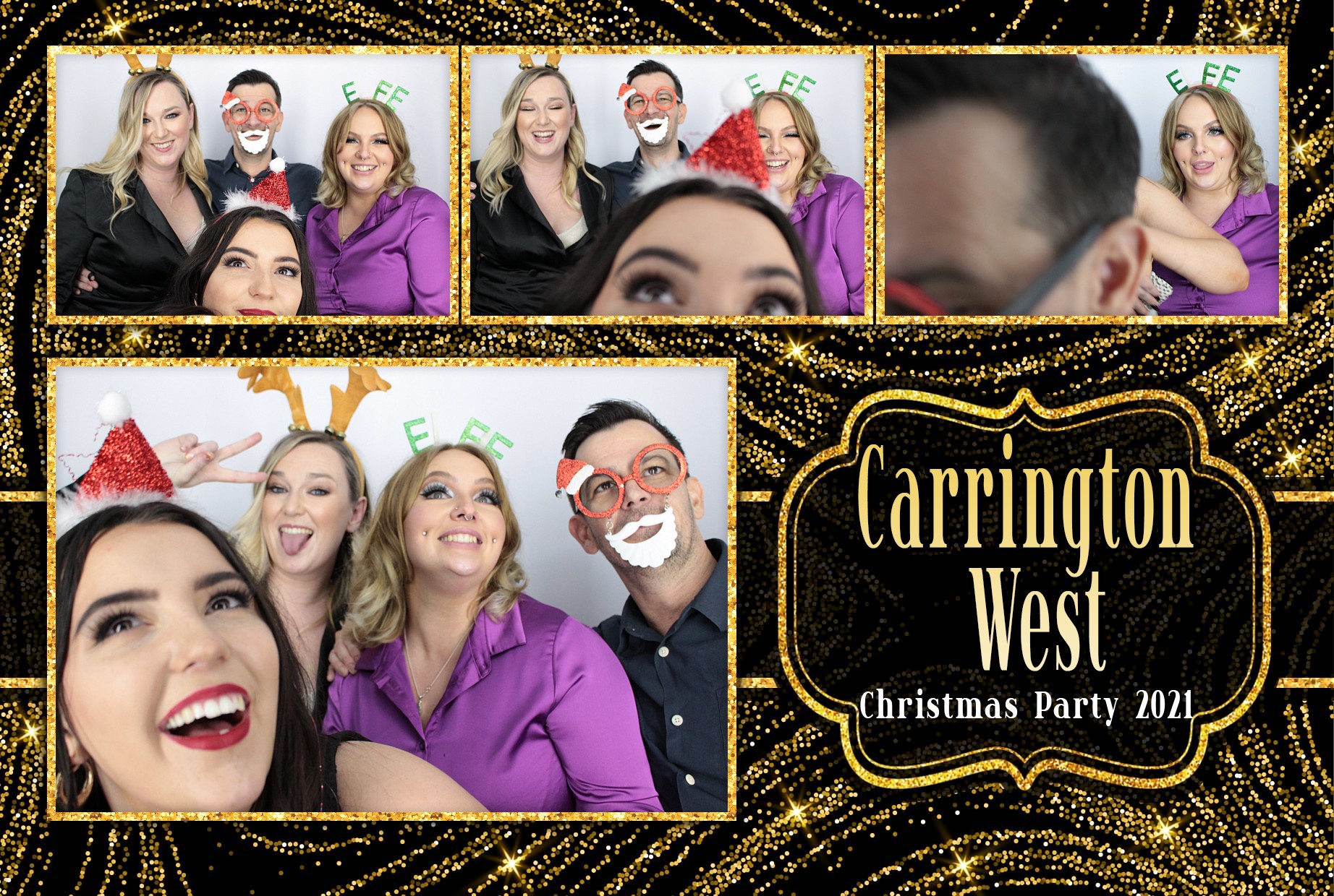 Carrington West Christmas Party  | View more photos from the event at gallery.myphotoboothexperience.co.uk/u/MyPhotoBoothExperienceLtd/Carrington-West-Christmas-Party