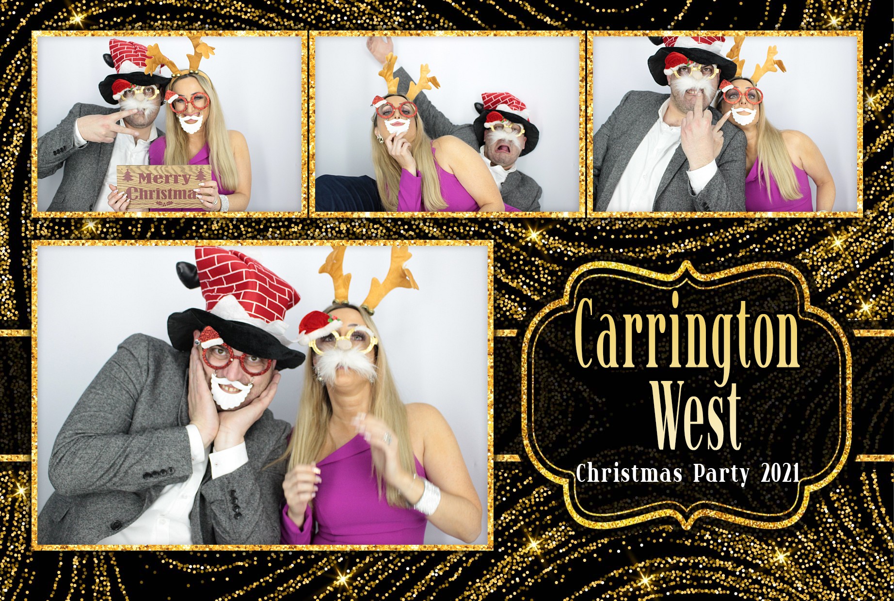 Carrington West Christmas Party  | View more photos from the event at gallery.myphotoboothexperience.co.uk/u/MyPhotoBoothExperienceLtd/Carrington-West-Christmas-Party