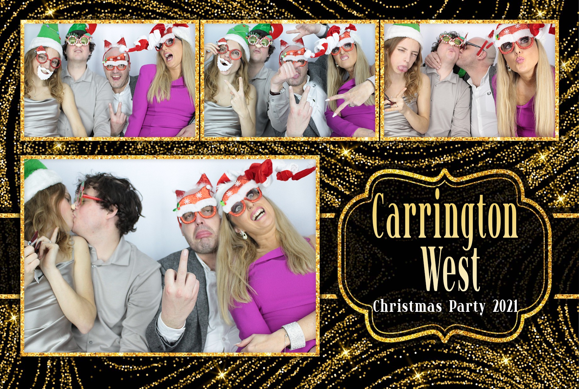Carrington West Christmas Party  | View more photos from the event at gallery.myphotoboothexperience.co.uk/u/MyPhotoBoothExperienceLtd/Carrington-West-Christmas-Party
