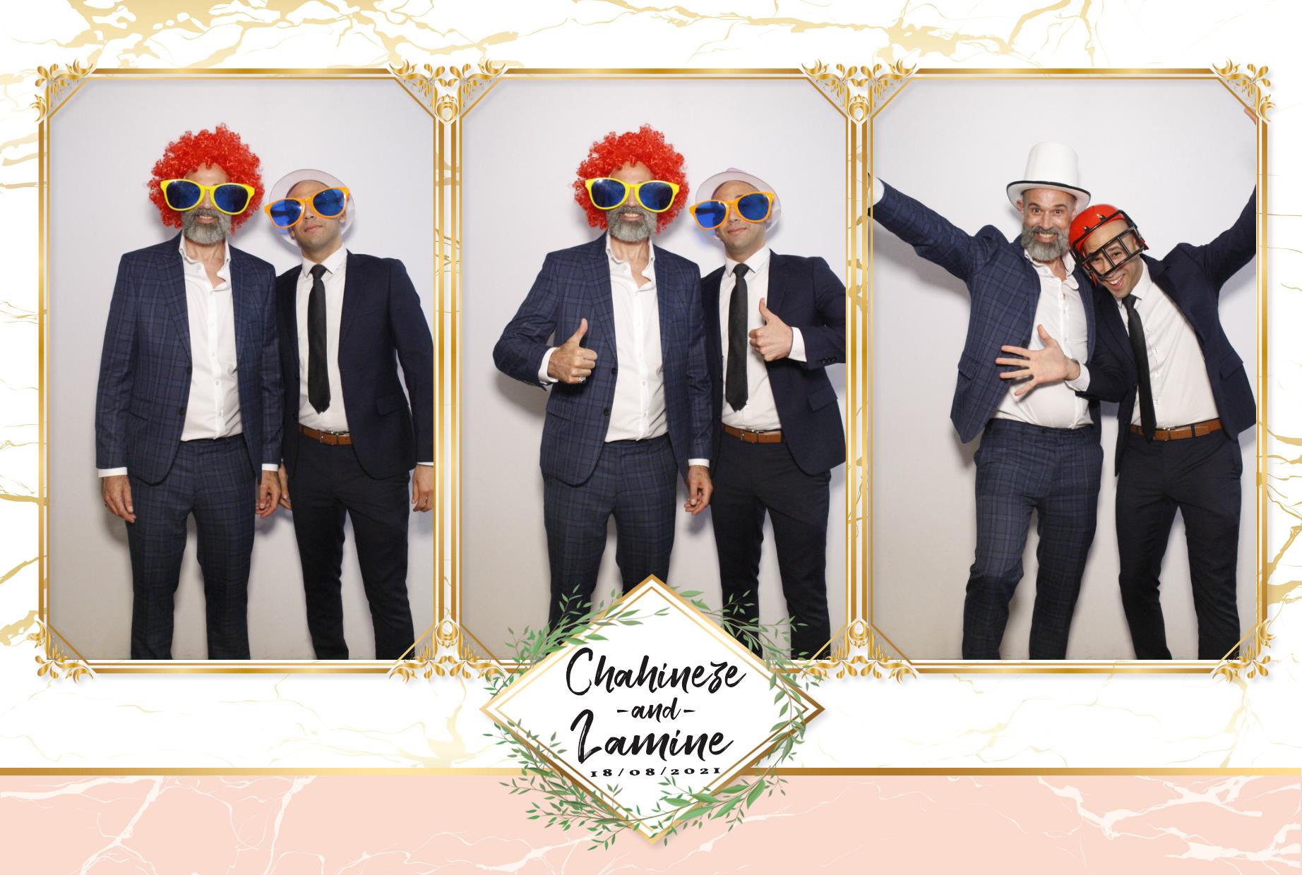 Chahineze & Lamine's Wedding | View more photos from the event at gallery.myphotoboothexperience.co.uk/u/MyPhotoBoothExperienceLtd/Chahineze-Lamines-Wedding