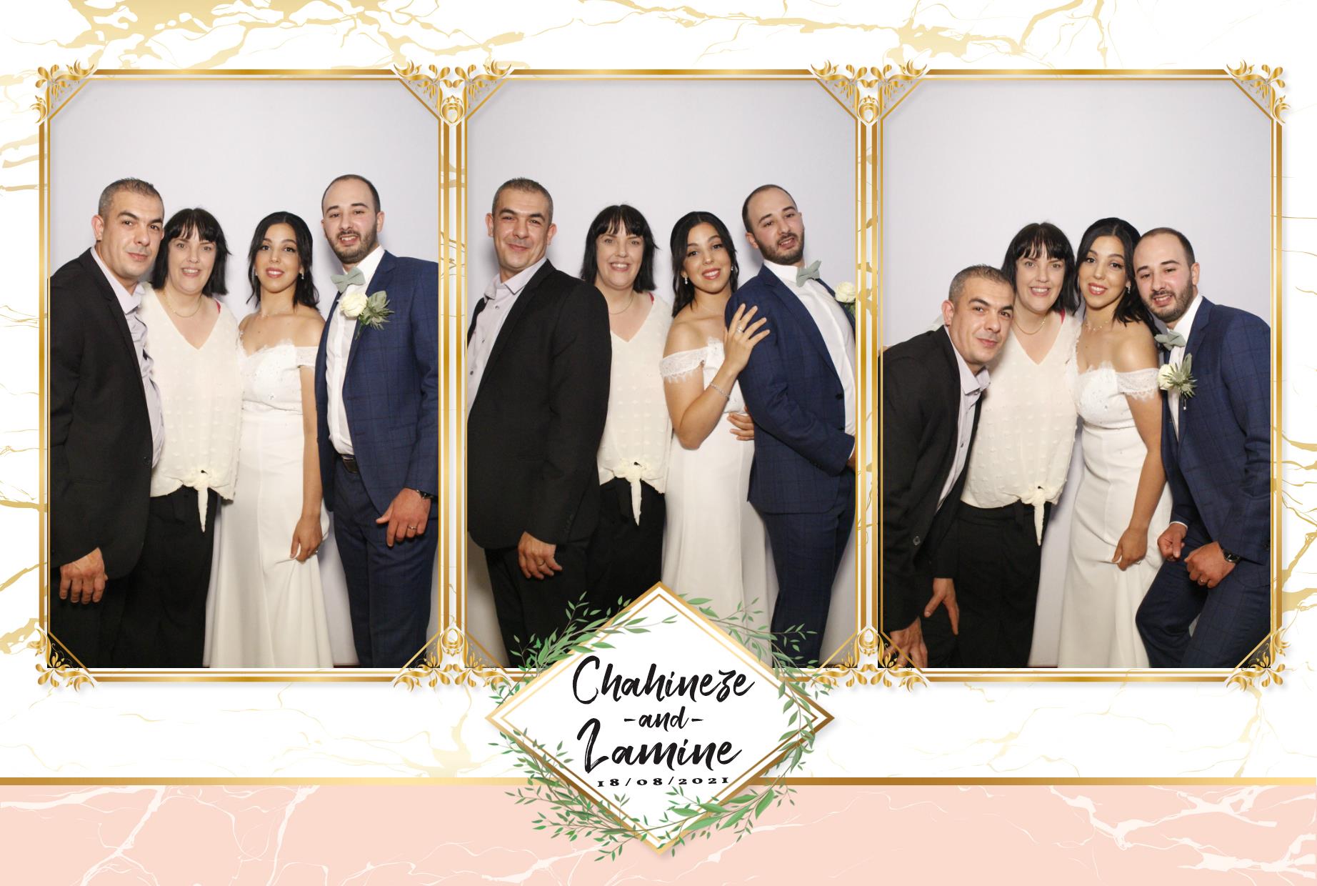 Chahineze & Lamine's Wedding | View more photos from the event at gallery.myphotoboothexperience.co.uk/u/MyPhotoBoothExperienceLtd/Chahineze-Lamines-Wedding