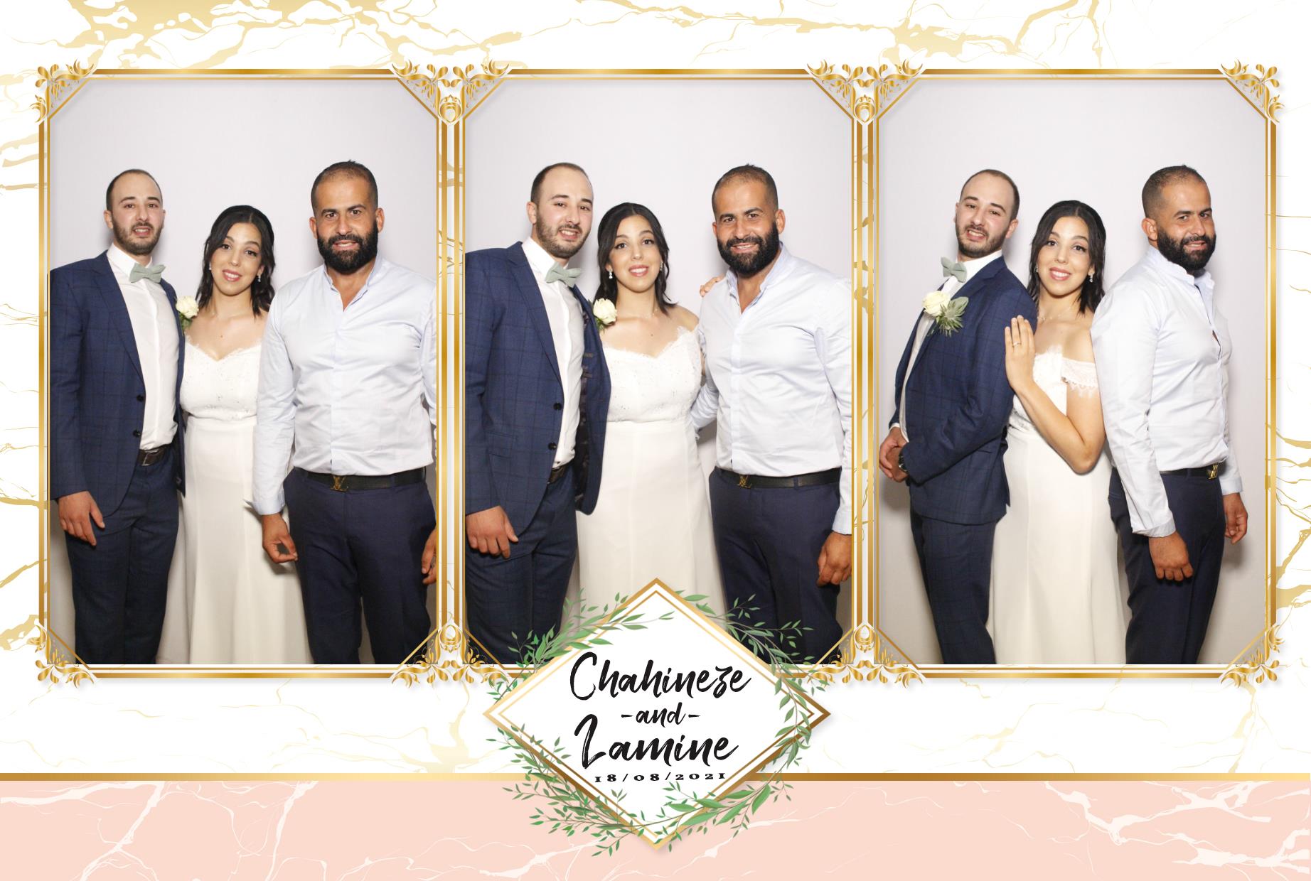 Chahineze & Lamine's Wedding | View more photos from the event at gallery.myphotoboothexperience.co.uk/u/MyPhotoBoothExperienceLtd/Chahineze-Lamines-Wedding
