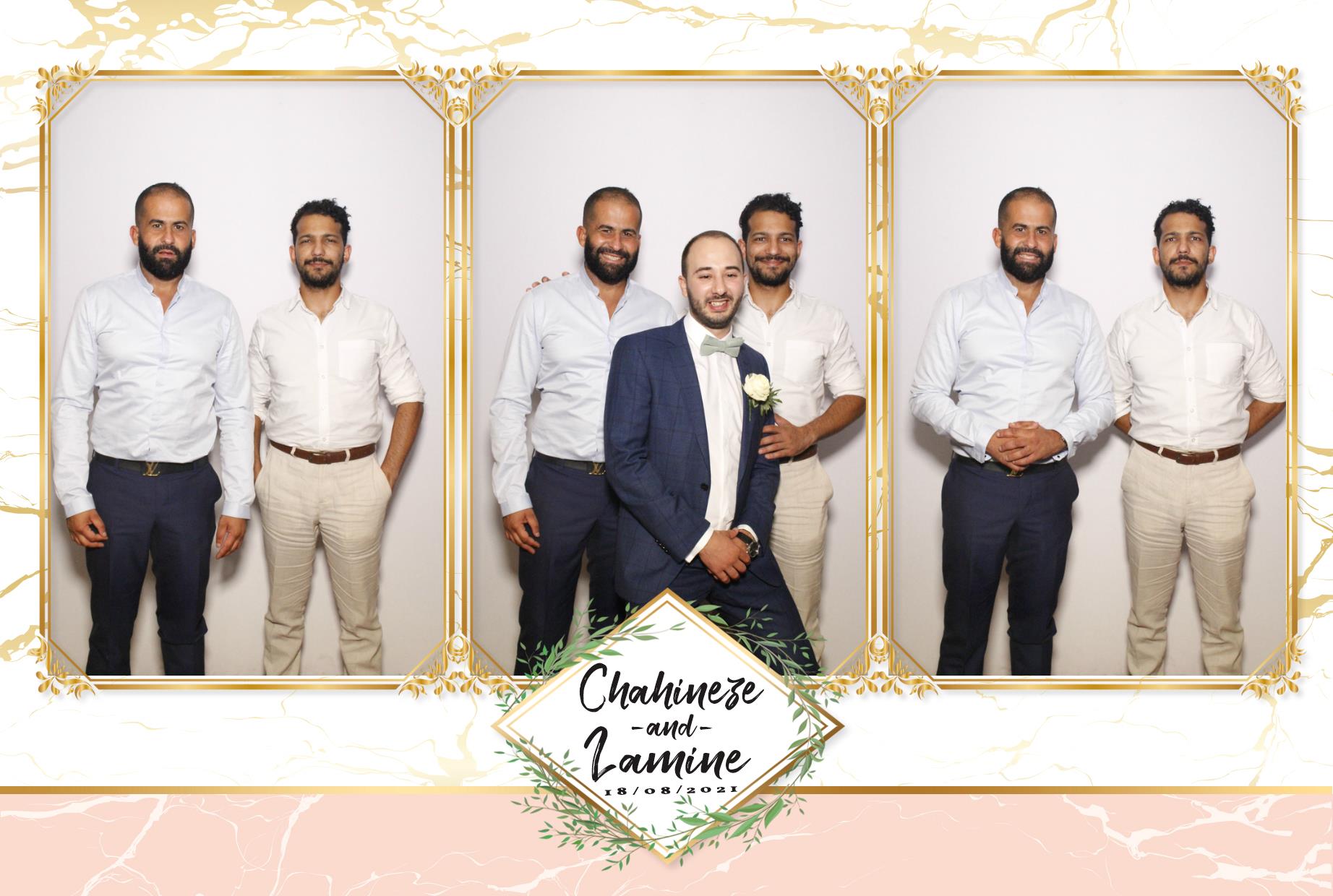 Chahineze & Lamine's Wedding | View more photos from the event at gallery.myphotoboothexperience.co.uk/u/MyPhotoBoothExperienceLtd/Chahineze-Lamines-Wedding