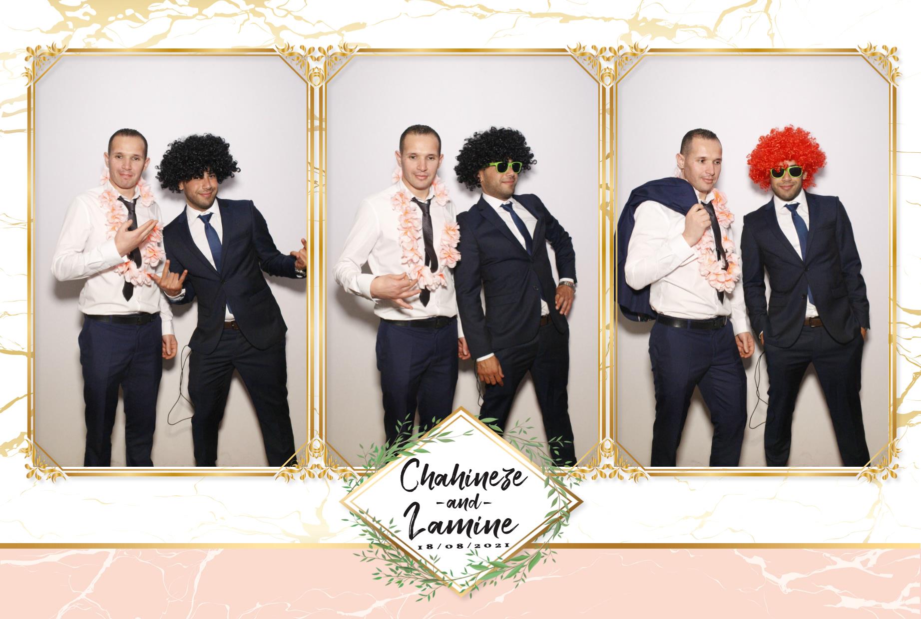 Chahineze & Lamine's Wedding | View more photos from the event at gallery.myphotoboothexperience.co.uk/u/MyPhotoBoothExperienceLtd/Chahineze-Lamines-Wedding