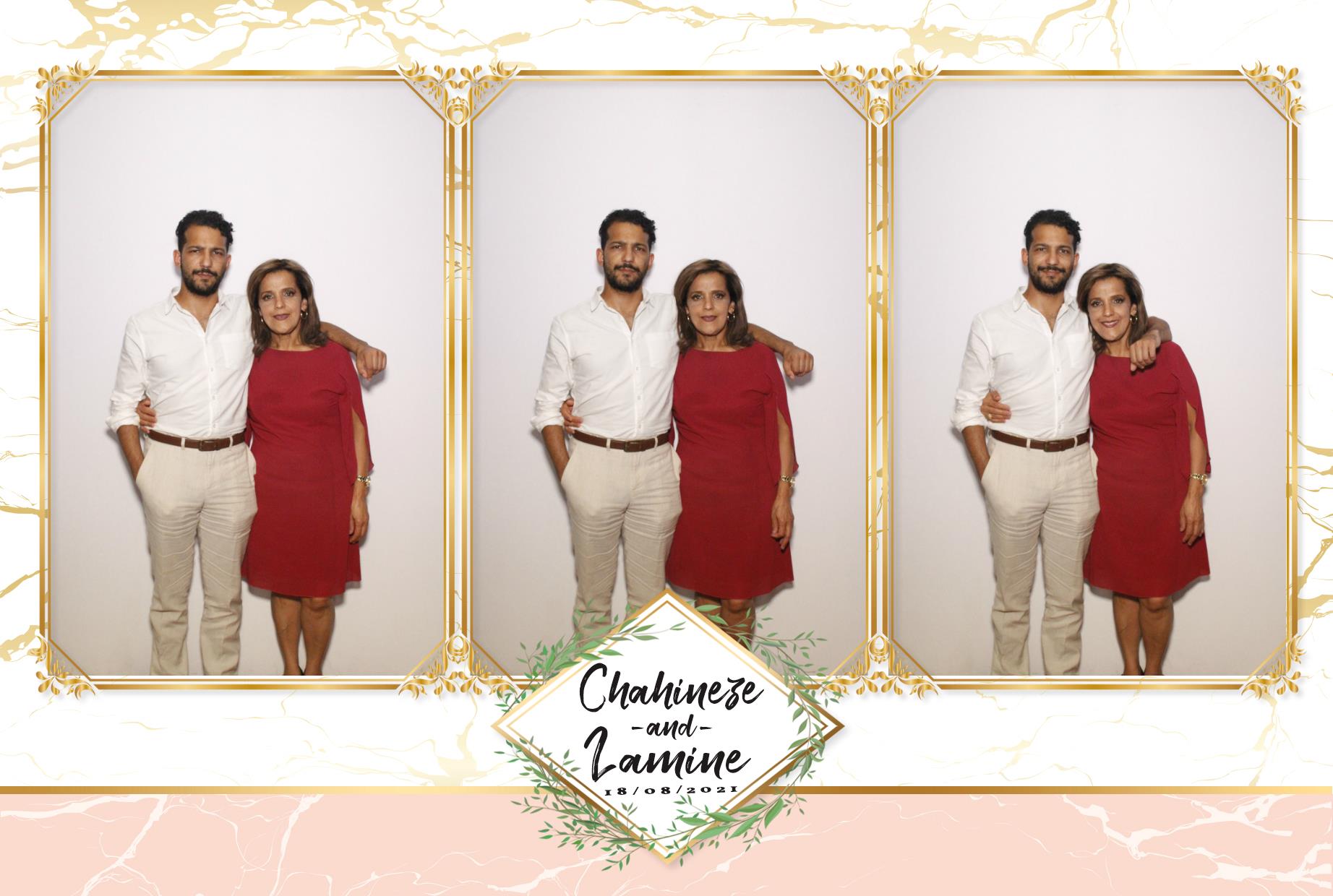 Chahineze & Lamine's Wedding | View more photos from the event at gallery.myphotoboothexperience.co.uk/u/MyPhotoBoothExperienceLtd/Chahineze-Lamines-Wedding