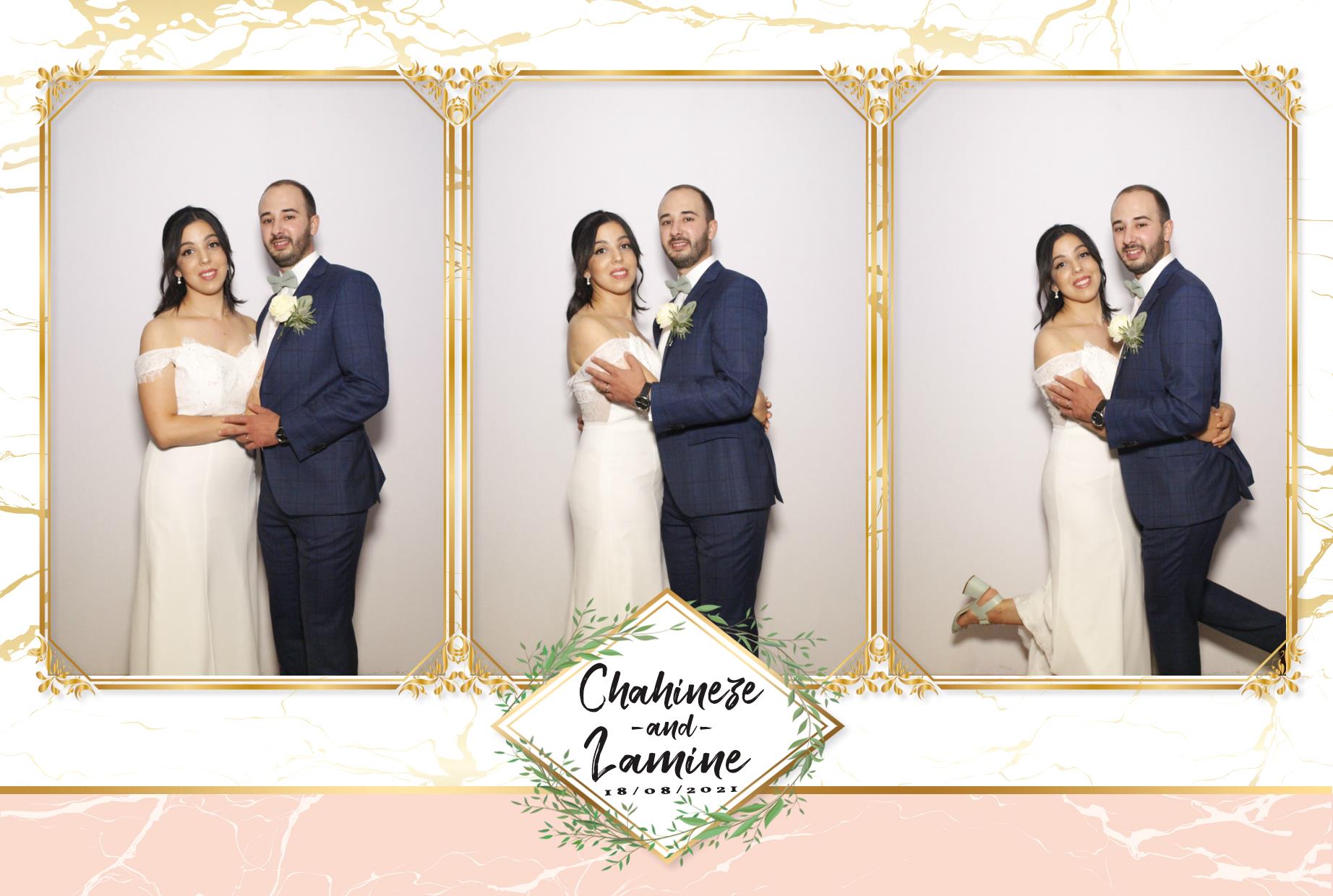 Chahineze & Lamine's Wedding | View more photos from the event at gallery.myphotoboothexperience.co.uk/u/MyPhotoBoothExperienceLtd/Chahineze-Lamines-Wedding