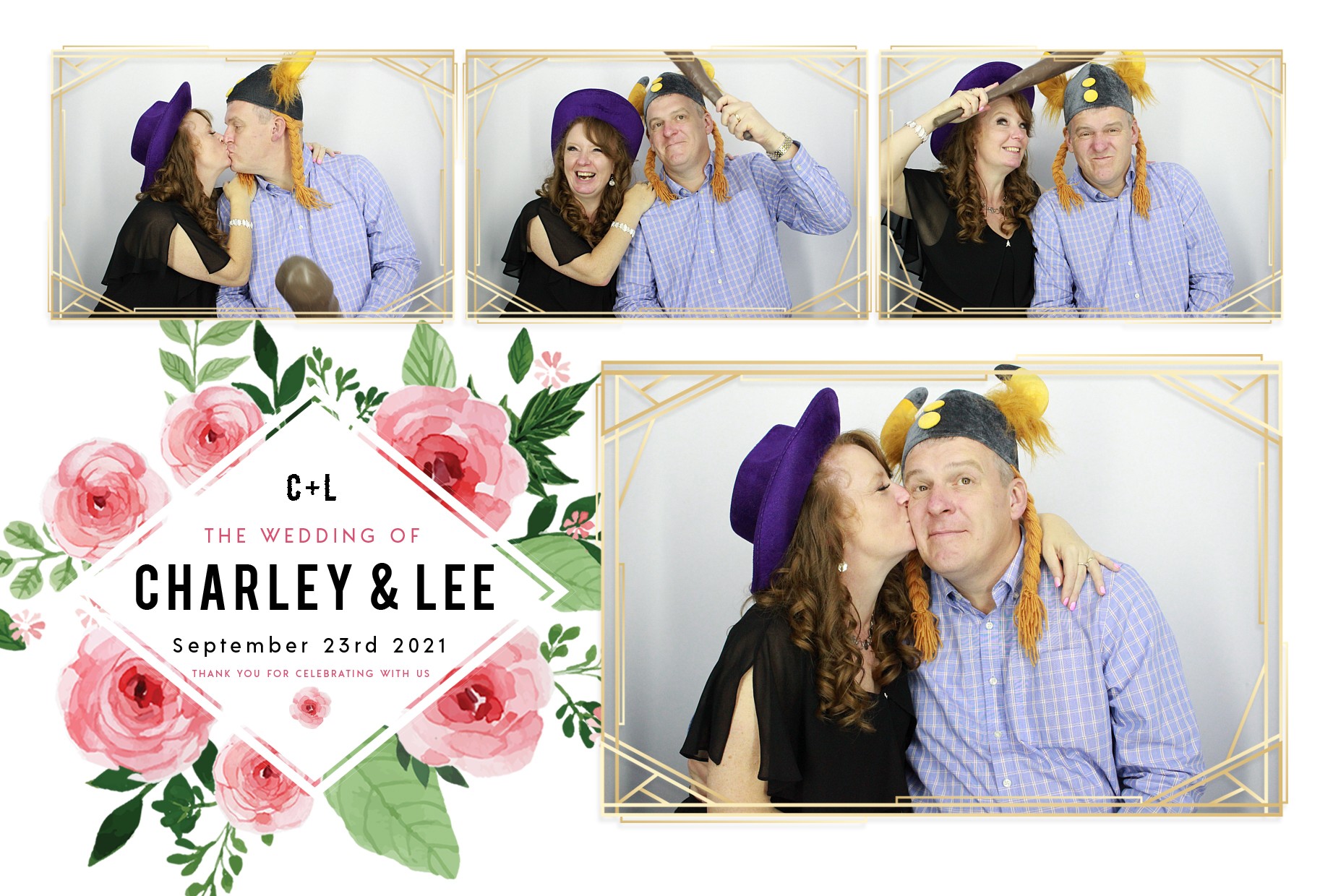 Charley and Lee's Wedding  | View more photos from the event at gallery.myphotoboothexperience.co.uk/u/MyPhotoBoothExperienceLtd/Charley-and-Lees-Wedding