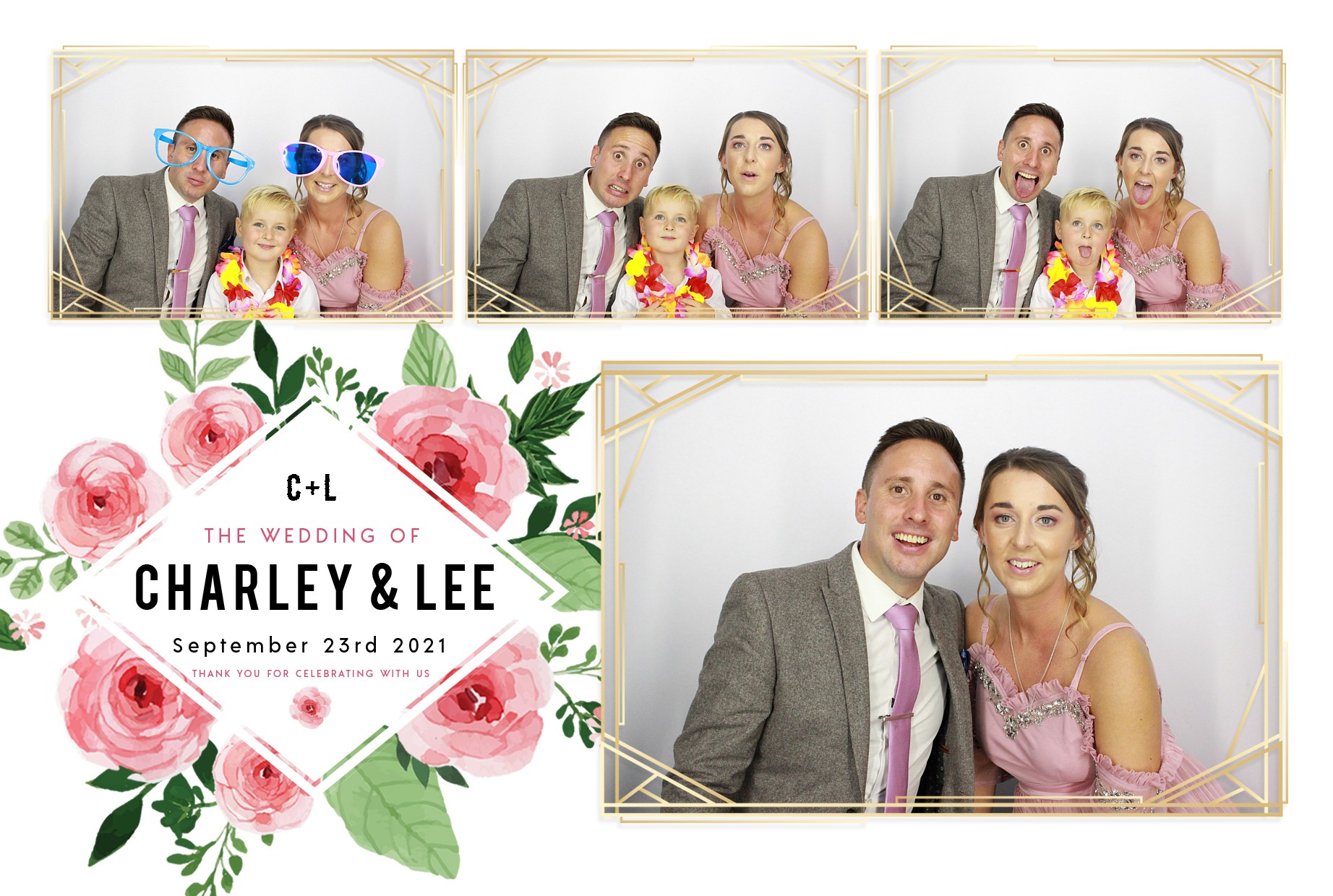 Charley and Lee's Wedding  | View more photos from the event at gallery.myphotoboothexperience.co.uk/u/MyPhotoBoothExperienceLtd/Charley-and-Lees-Wedding