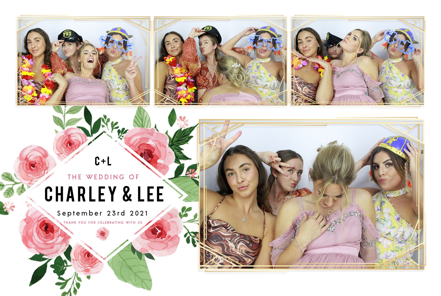 Charley and Lee's Wedding  | View more photos from the event at gallery.myphotoboothexperience.co.uk/u/MyPhotoBoothExperienceLtd/Charley-and-Lees-Wedding