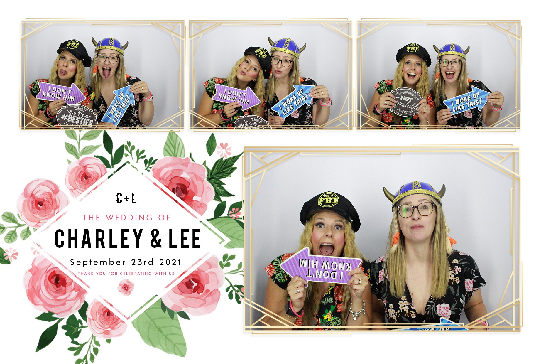 Charley and Lee's Wedding  | View more photos from the event at gallery.myphotoboothexperience.co.uk/u/MyPhotoBoothExperienceLtd/Charley-and-Lees-Wedding