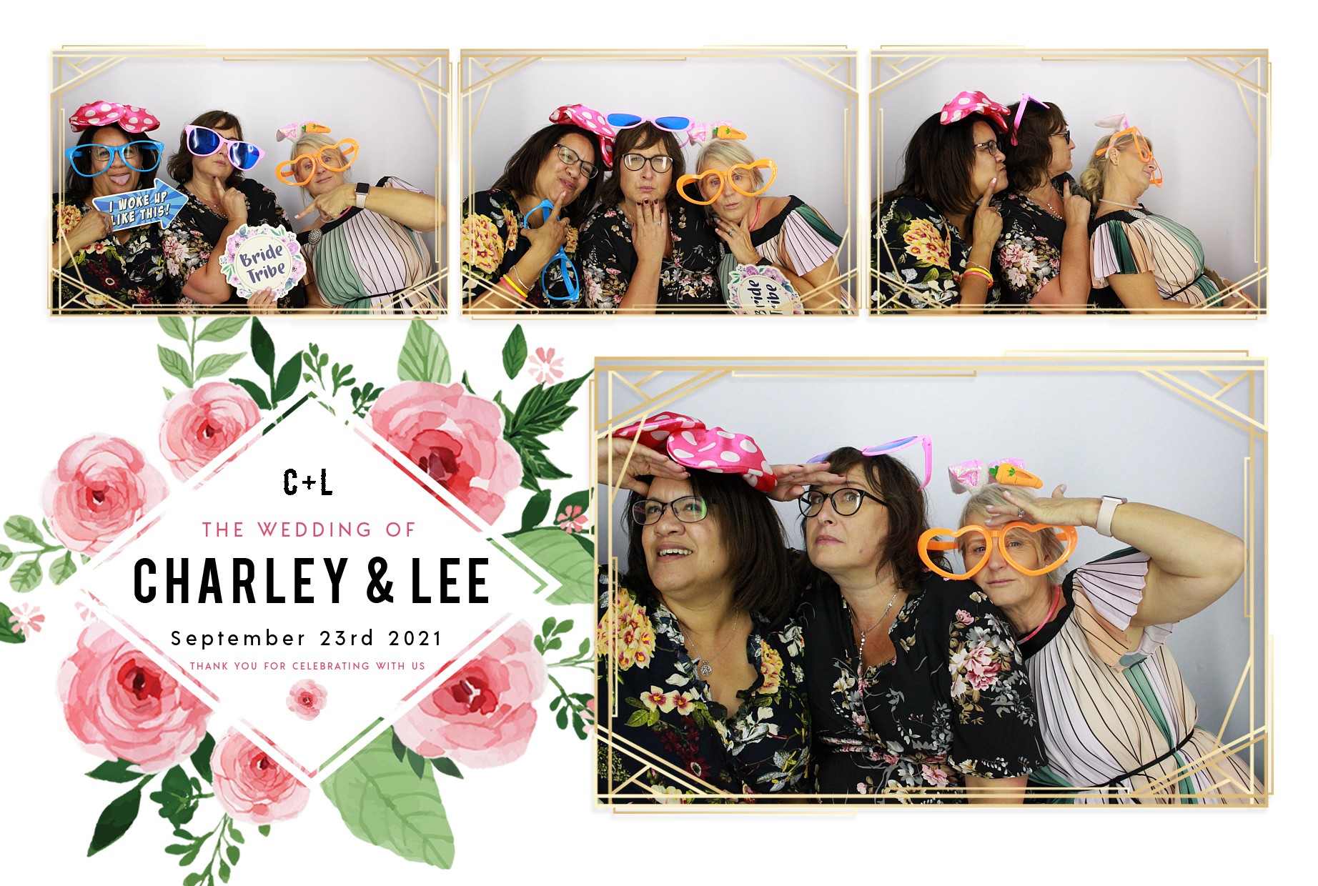 Charley and Lee's Wedding  | View more photos from the event at gallery.myphotoboothexperience.co.uk/u/MyPhotoBoothExperienceLtd/Charley-and-Lees-Wedding