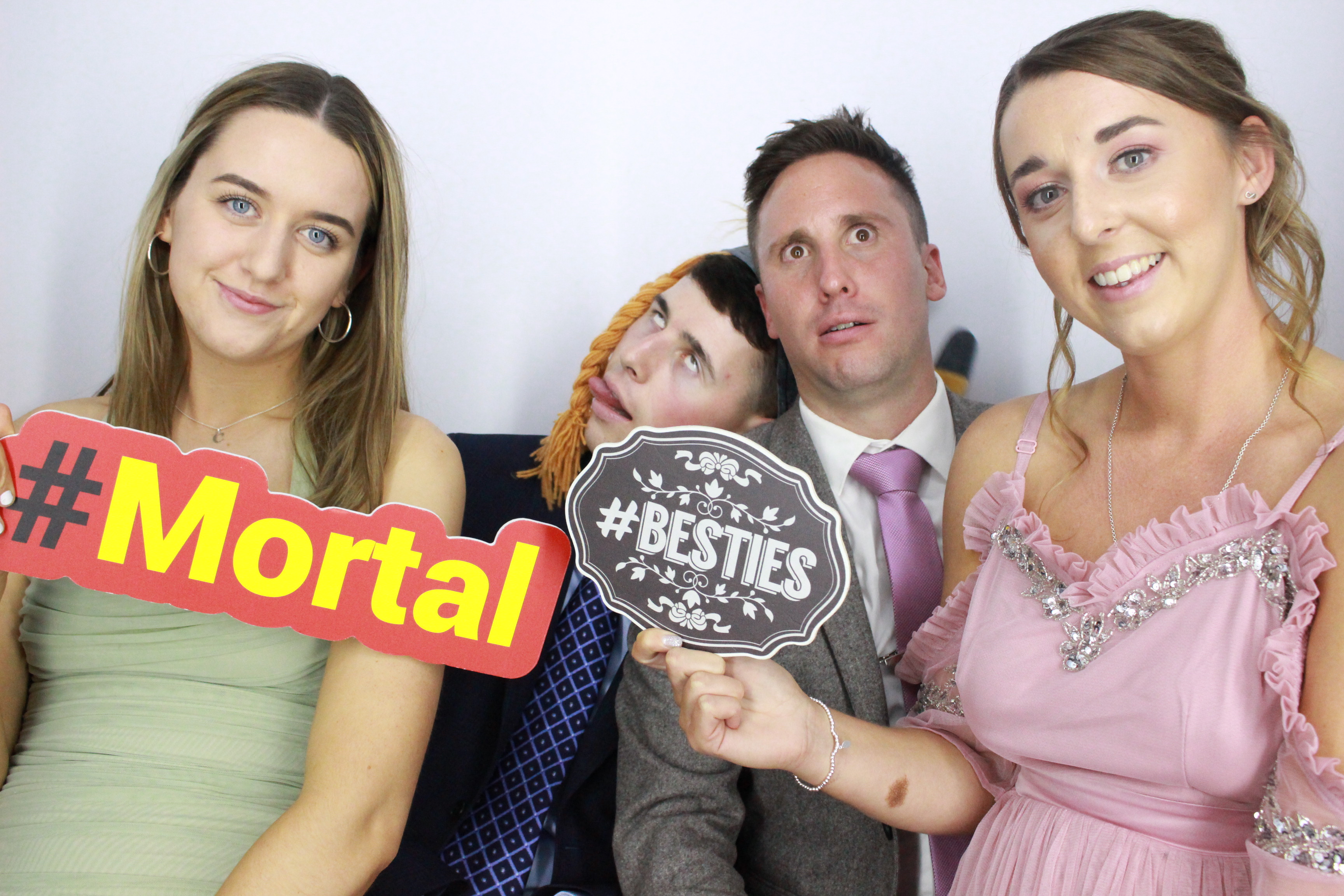 Charley and Lee's Wedding  | View more photos from the event at gallery.myphotoboothexperience.co.uk/u/MyPhotoBoothExperienceLtd/Charley-and-Lees-Wedding