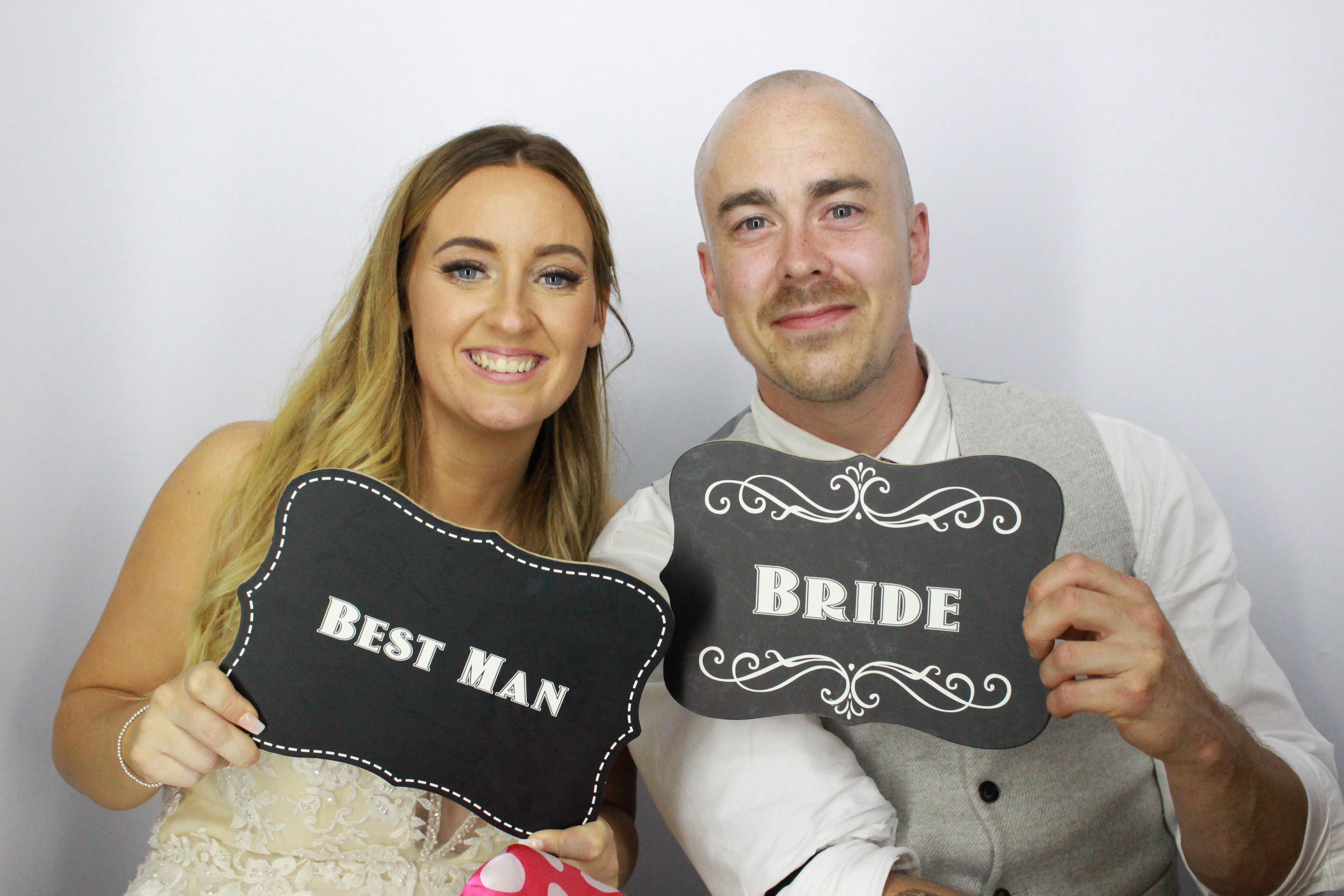 Charley and Lee's Wedding  | View more photos from the event at gallery.myphotoboothexperience.co.uk/u/MyPhotoBoothExperienceLtd/Charley-and-Lees-Wedding