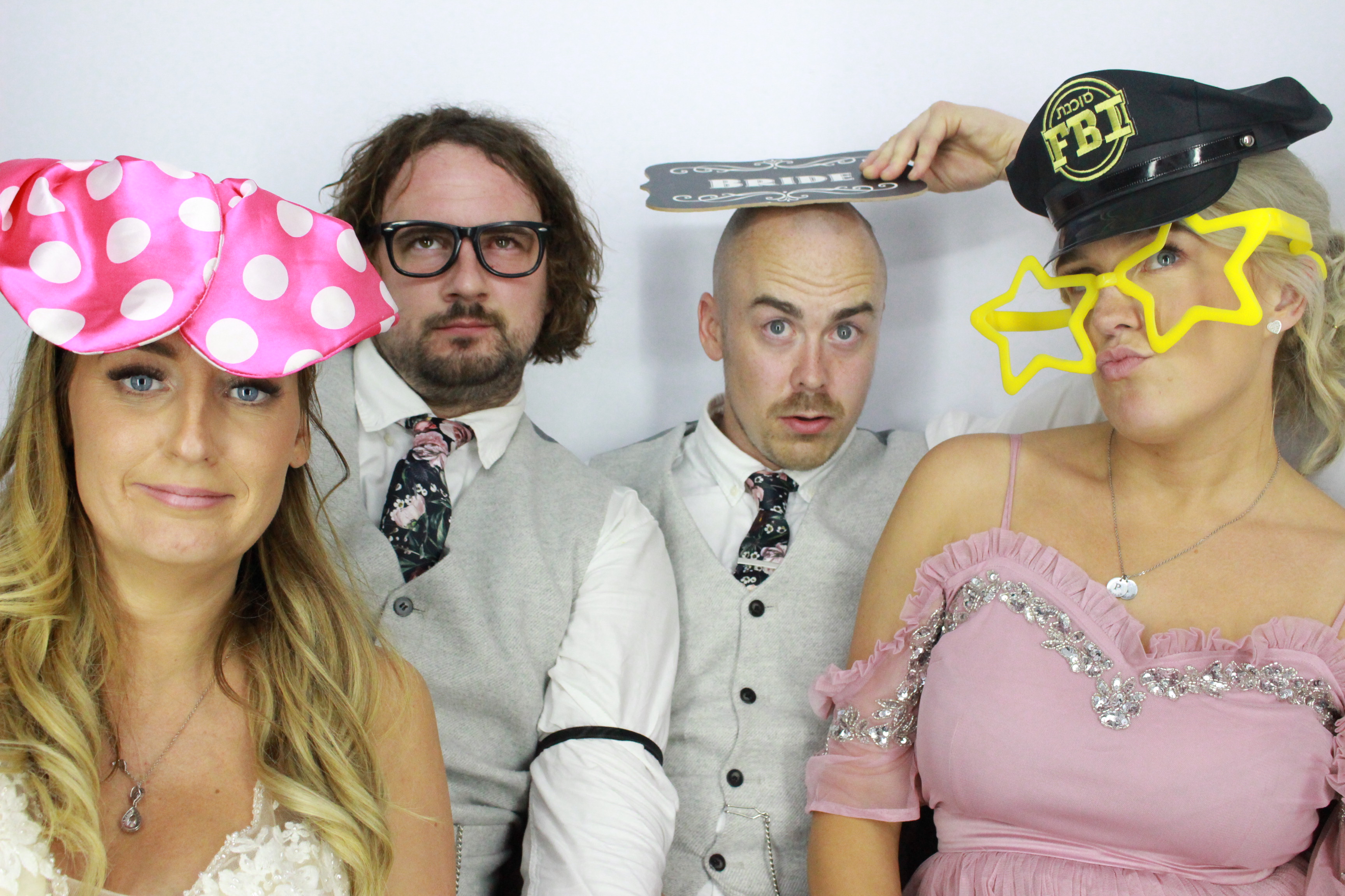 Charley and Lee's Wedding  | View more photos from the event at gallery.myphotoboothexperience.co.uk/u/MyPhotoBoothExperienceLtd/Charley-and-Lees-Wedding