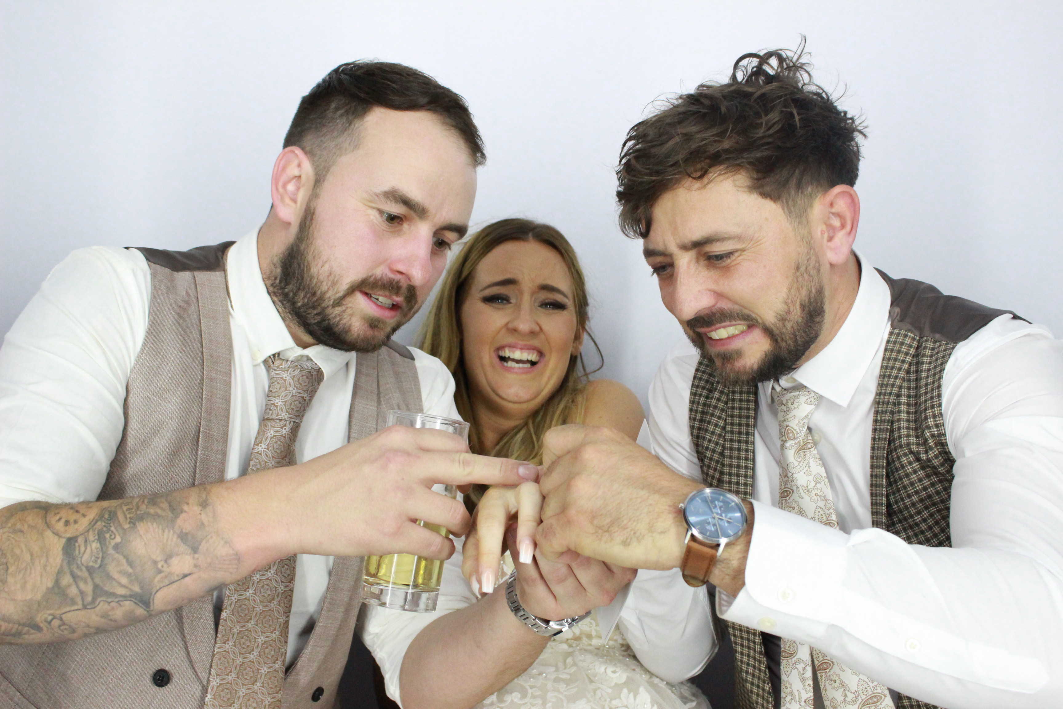 Charley and Lee's Wedding  | View more photos from the event at gallery.myphotoboothexperience.co.uk/u/MyPhotoBoothExperienceLtd/Charley-and-Lees-Wedding