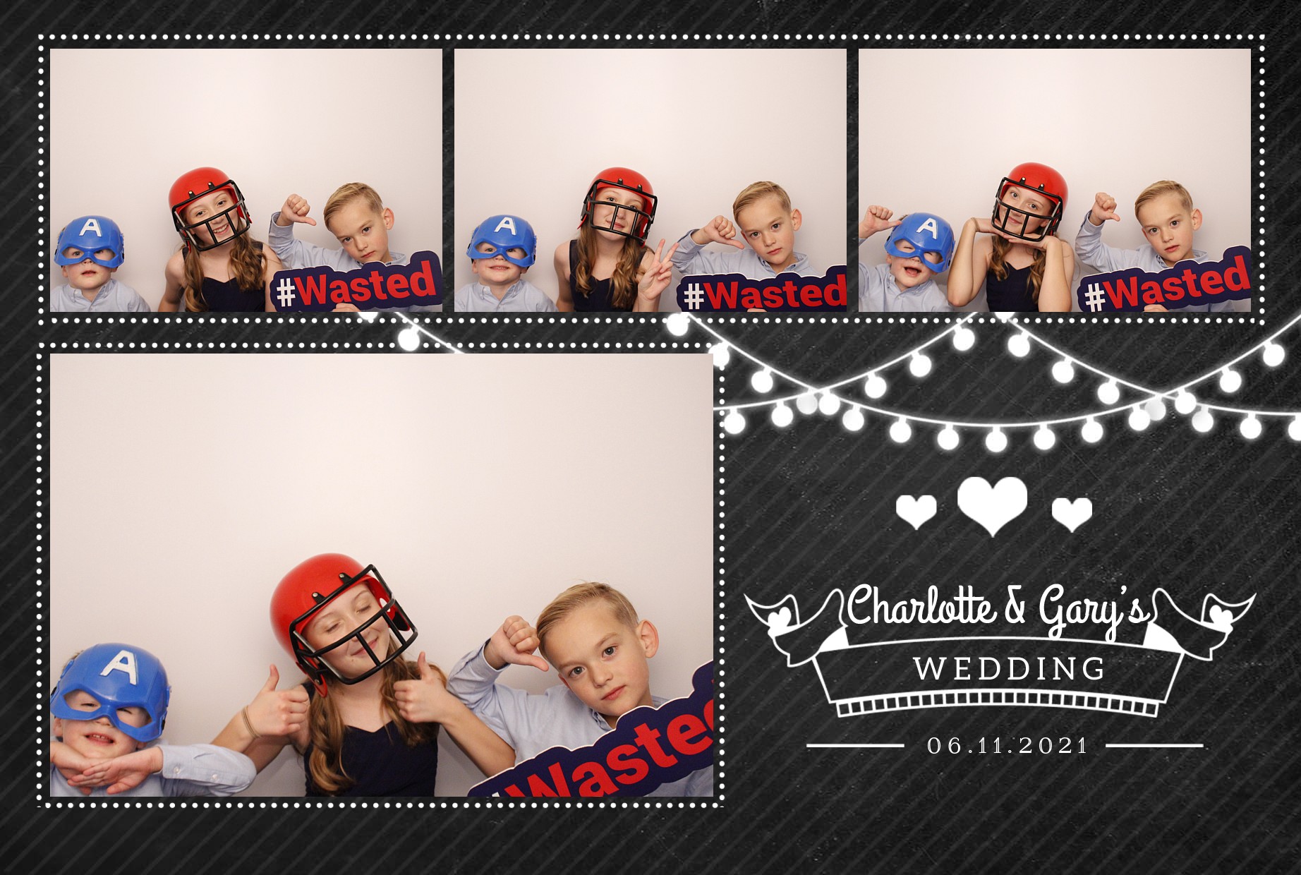 Charlotte & Gary's Wedding | View more photos from the event at gallery.myphotoboothexperience.co.uk/u/MyPhotoBoothExperienceLtd/Charlotte-Garys-Wedding