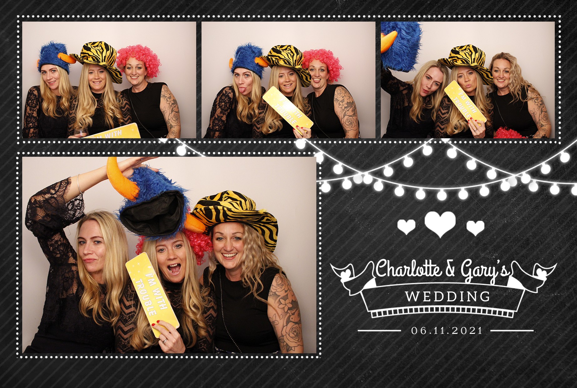 Charlotte & Gary's Wedding | View more photos from the event at gallery.myphotoboothexperience.co.uk/u/MyPhotoBoothExperienceLtd/Charlotte-Garys-Wedding