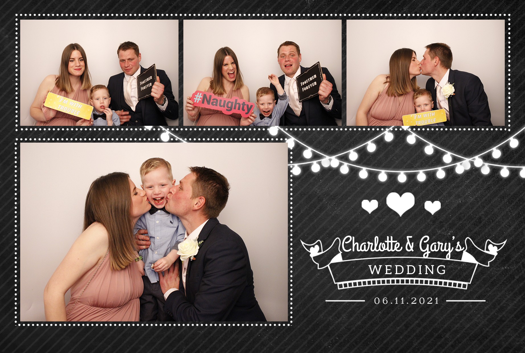 Charlotte & Gary's Wedding | View more photos from the event at gallery.myphotoboothexperience.co.uk/u/MyPhotoBoothExperienceLtd/Charlotte-Garys-Wedding