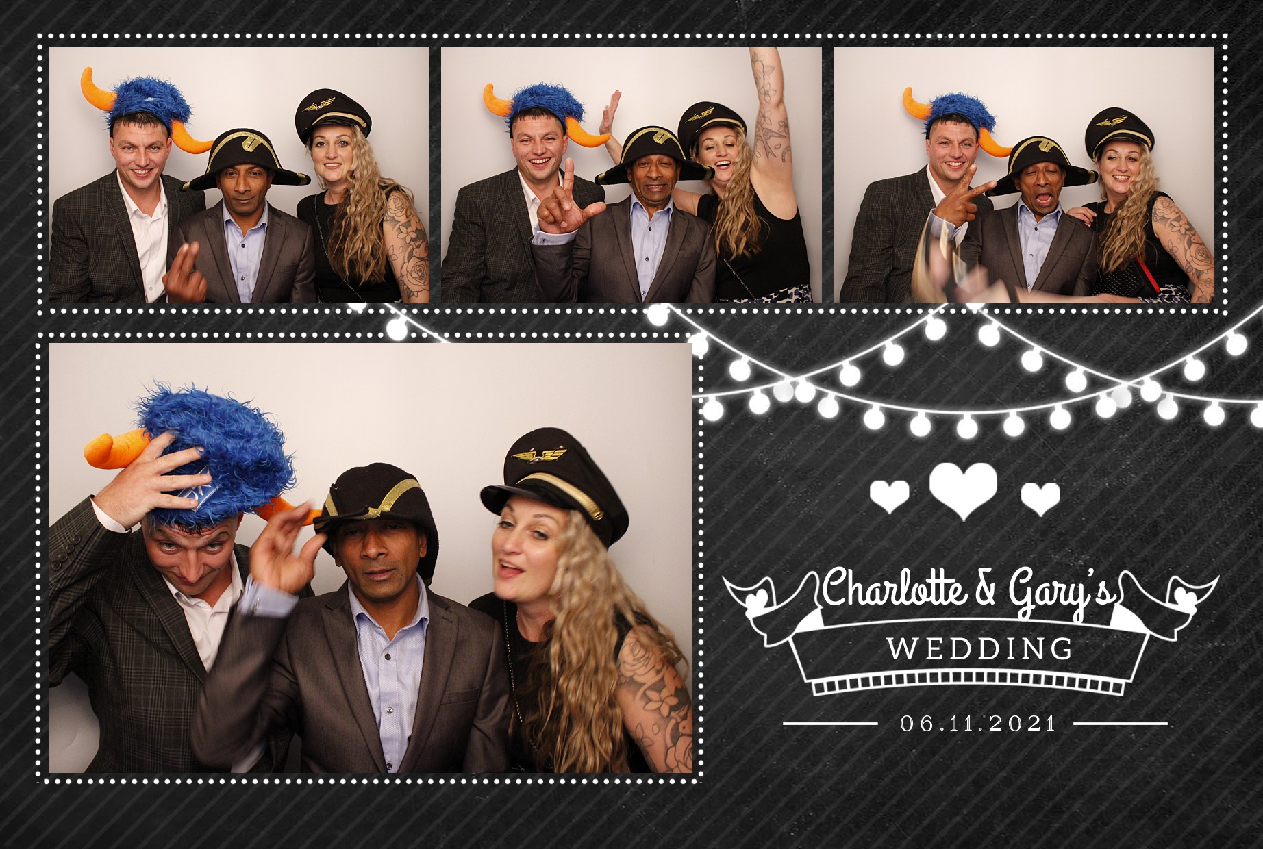 Charlotte & Gary's Wedding | View more photos from the event at gallery.myphotoboothexperience.co.uk/u/MyPhotoBoothExperienceLtd/Charlotte-Garys-Wedding