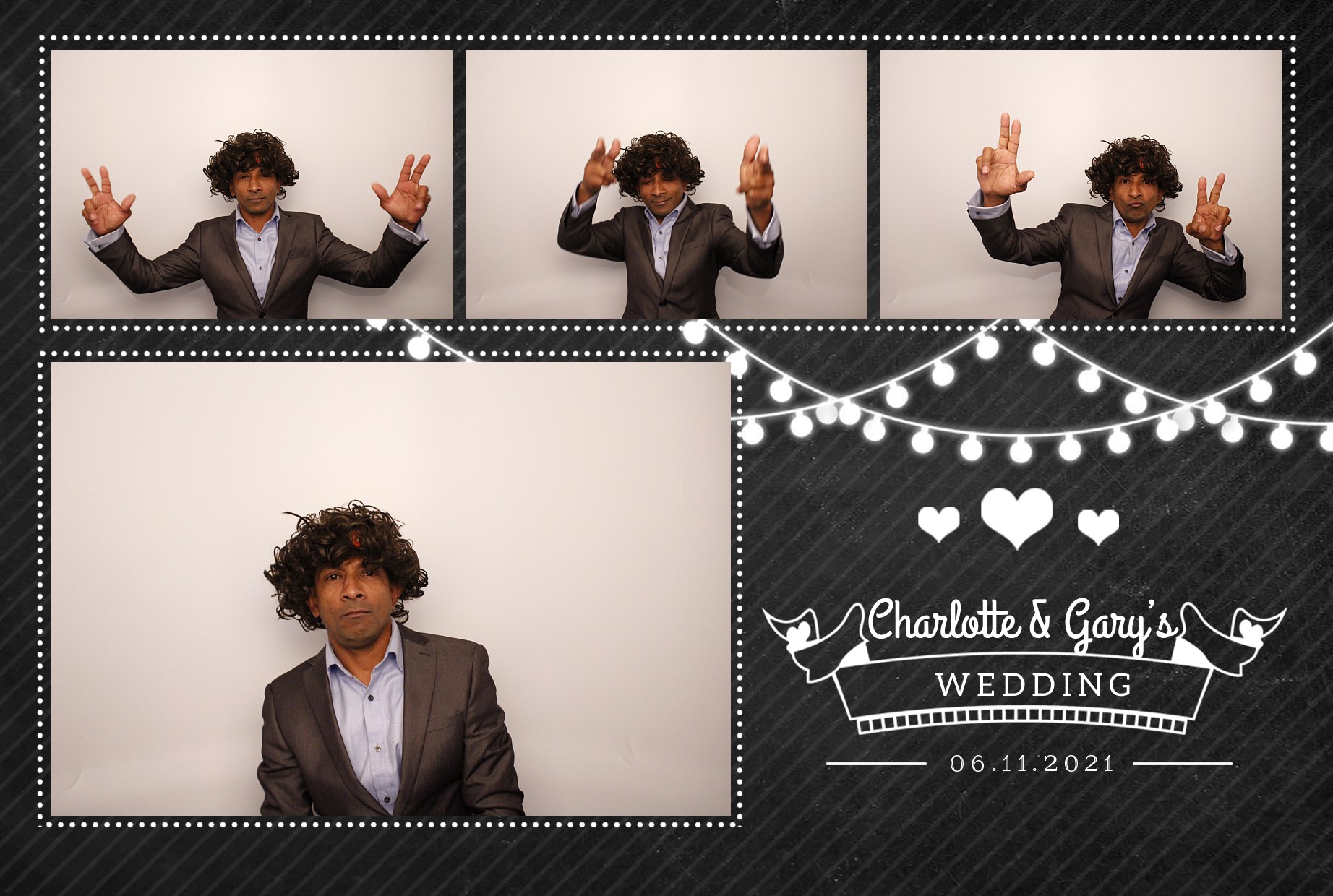 Charlotte & Gary's Wedding | View more photos from the event at gallery.myphotoboothexperience.co.uk/u/MyPhotoBoothExperienceLtd/Charlotte-Garys-Wedding
