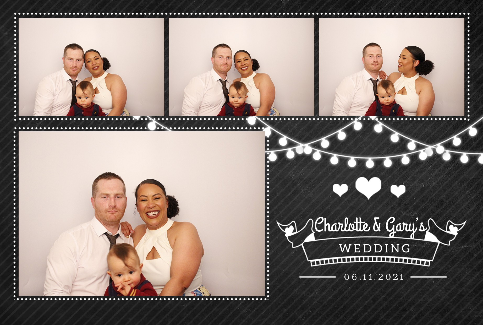 Charlotte & Gary's Wedding | View more photos from the event at gallery.myphotoboothexperience.co.uk/u/MyPhotoBoothExperienceLtd/Charlotte-Garys-Wedding