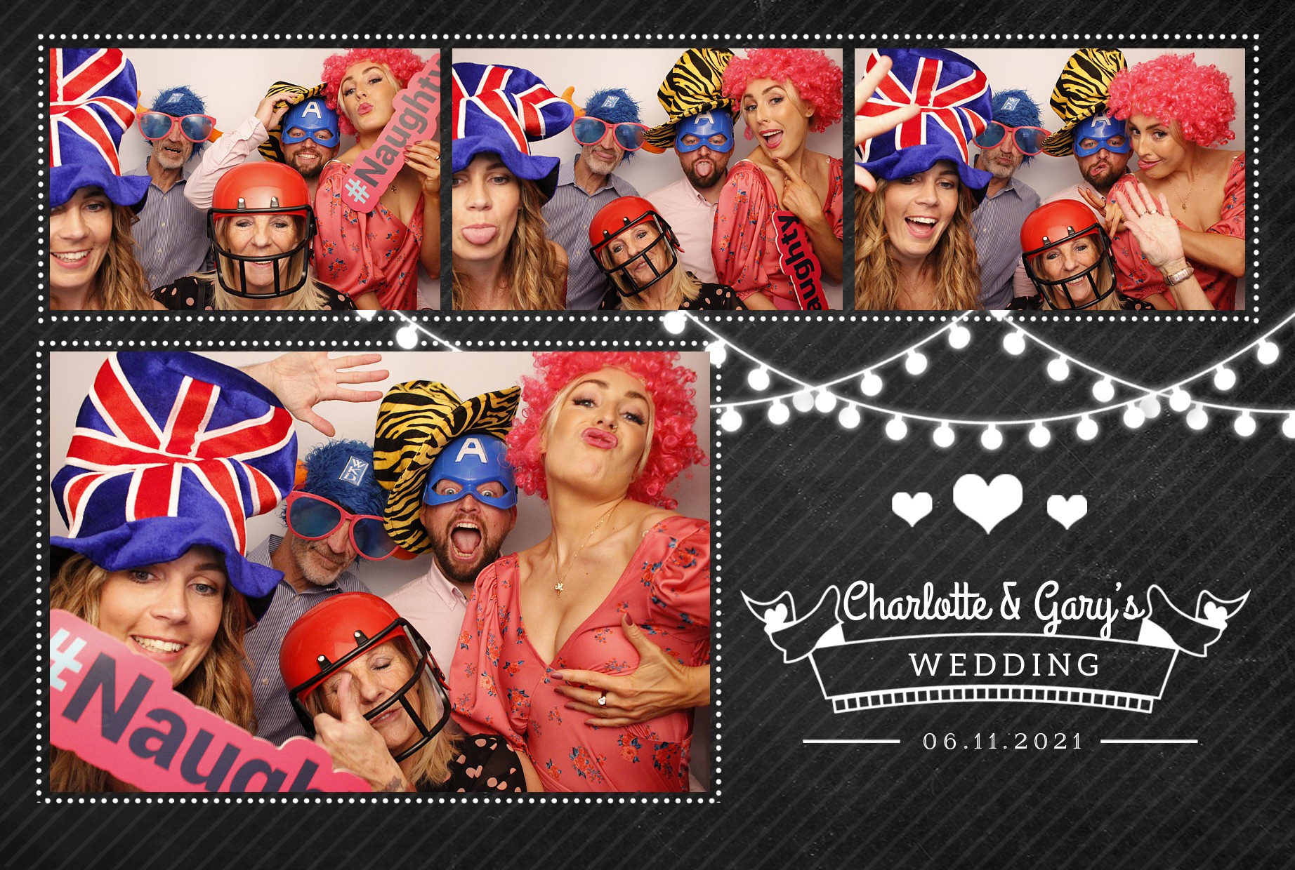 Charlotte & Gary's Wedding | View more photos from the event at gallery.myphotoboothexperience.co.uk/u/MyPhotoBoothExperienceLtd/Charlotte-Garys-Wedding