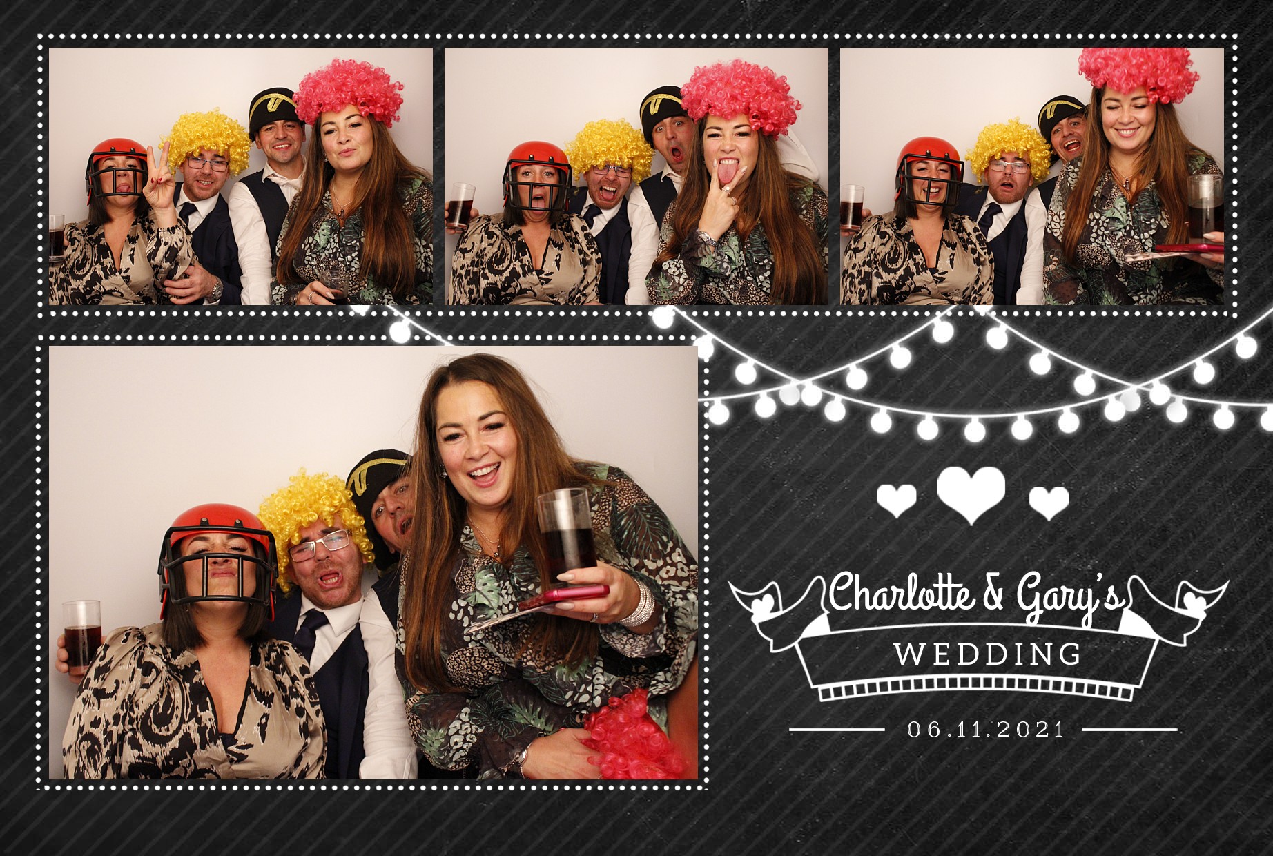 Charlotte & Gary's Wedding | View more photos from the event at gallery.myphotoboothexperience.co.uk/u/MyPhotoBoothExperienceLtd/Charlotte-Garys-Wedding