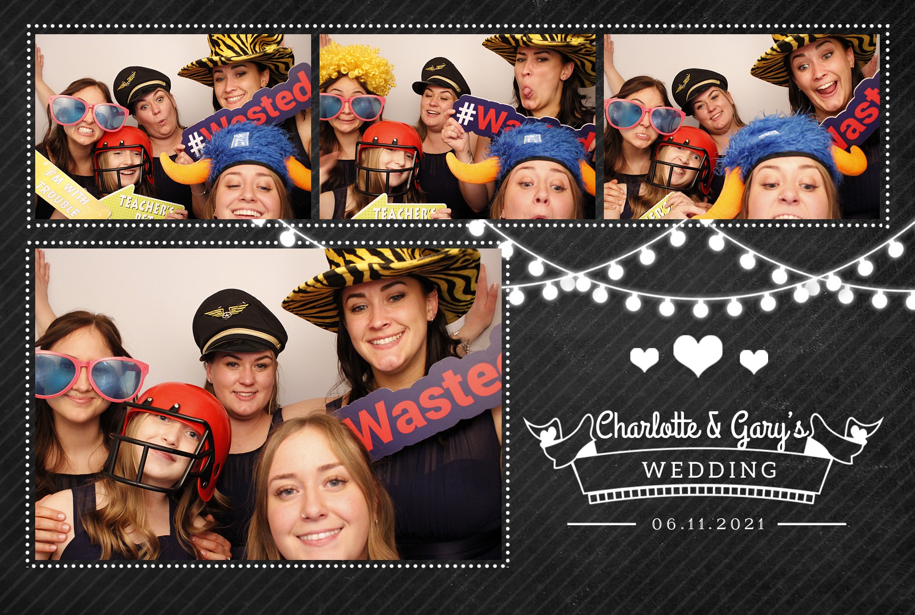Charlotte & Gary's Wedding | View more photos from the event at gallery.myphotoboothexperience.co.uk/u/MyPhotoBoothExperienceLtd/Charlotte-Garys-Wedding
