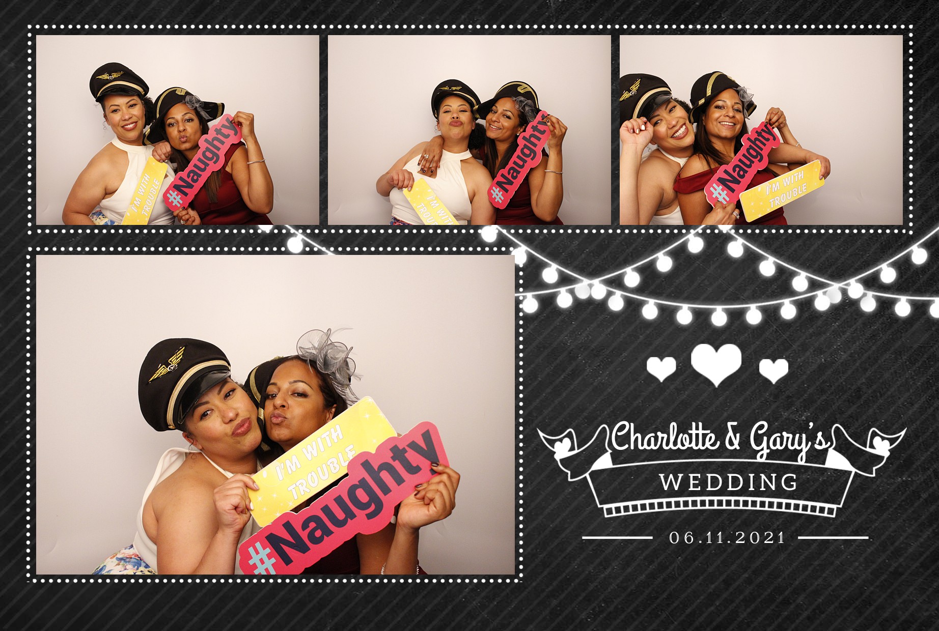 Charlotte & Gary's Wedding | View more photos from the event at gallery.myphotoboothexperience.co.uk/u/MyPhotoBoothExperienceLtd/Charlotte-Garys-Wedding