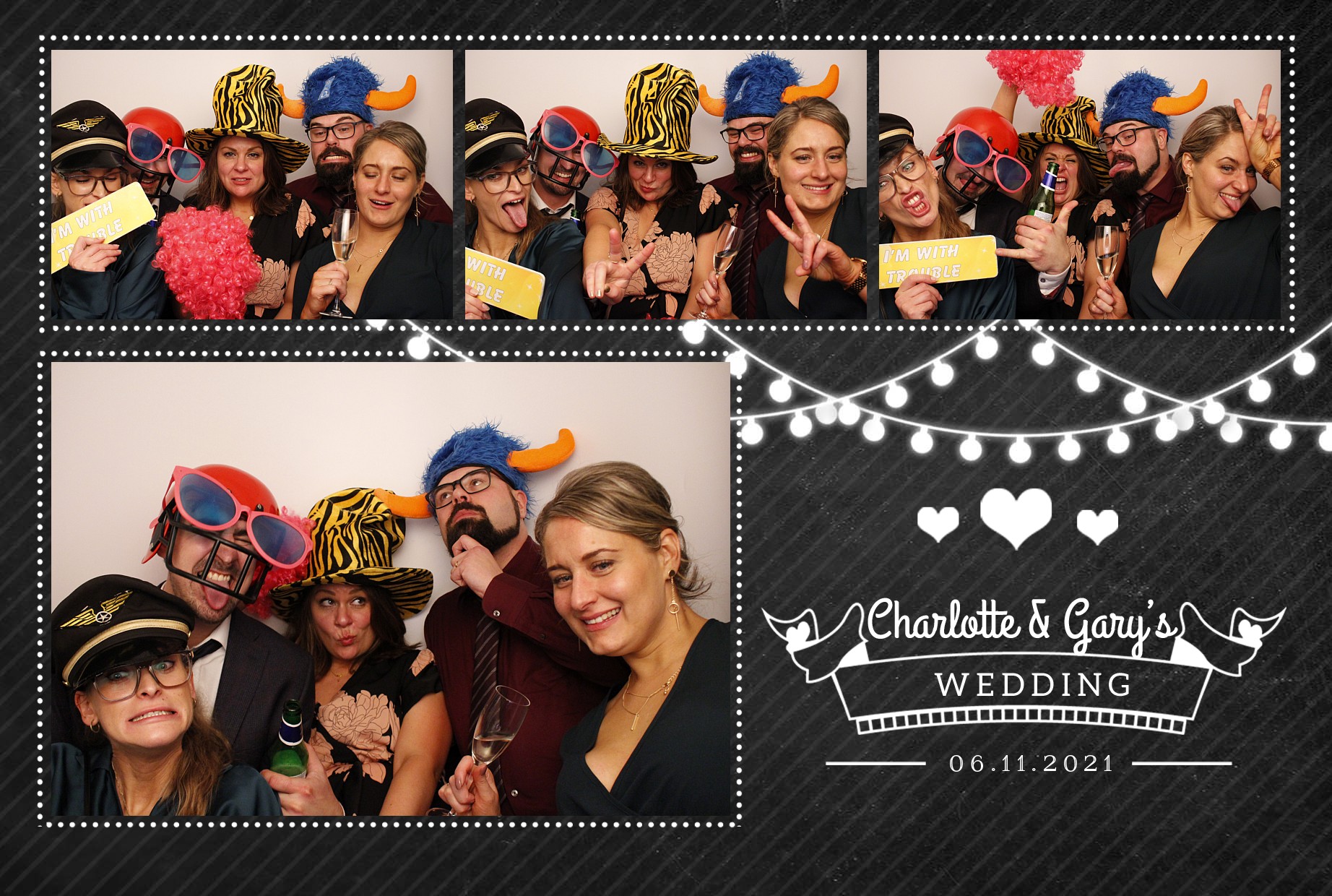Charlotte & Gary's Wedding | View more photos from the event at gallery.myphotoboothexperience.co.uk/u/MyPhotoBoothExperienceLtd/Charlotte-Garys-Wedding