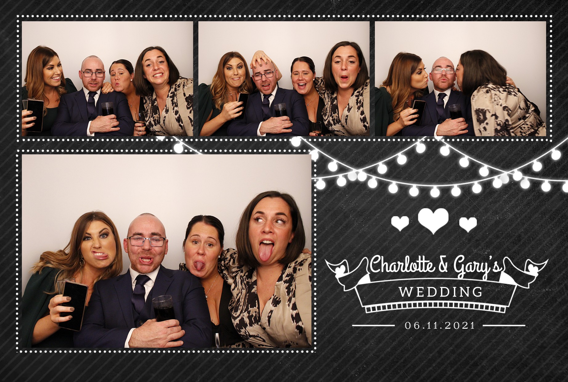 Charlotte & Gary's Wedding | View more photos from the event at gallery.myphotoboothexperience.co.uk/u/MyPhotoBoothExperienceLtd/Charlotte-Garys-Wedding