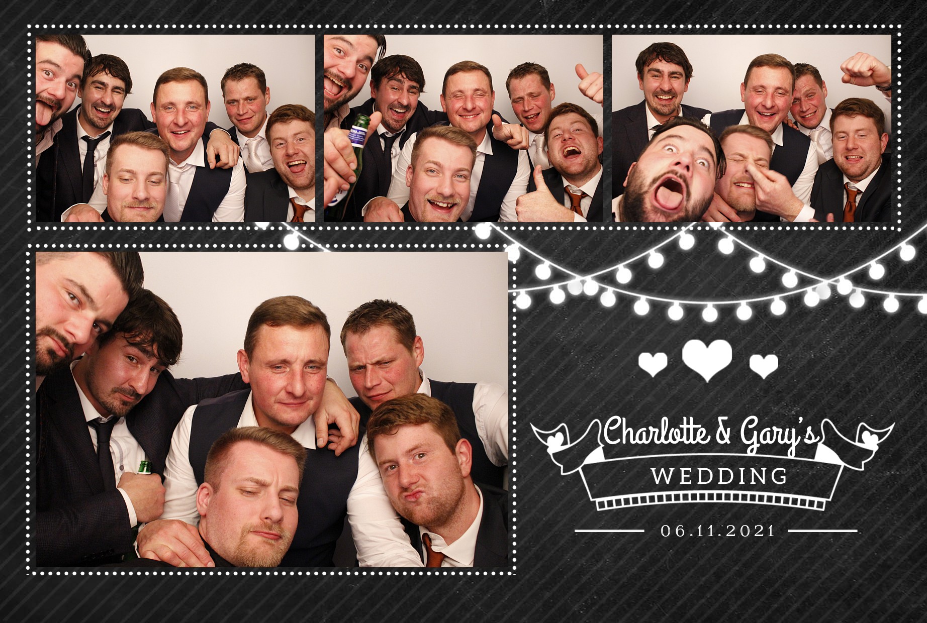 Charlotte & Gary's Wedding | View more photos from the event at gallery.myphotoboothexperience.co.uk/u/MyPhotoBoothExperienceLtd/Charlotte-Garys-Wedding