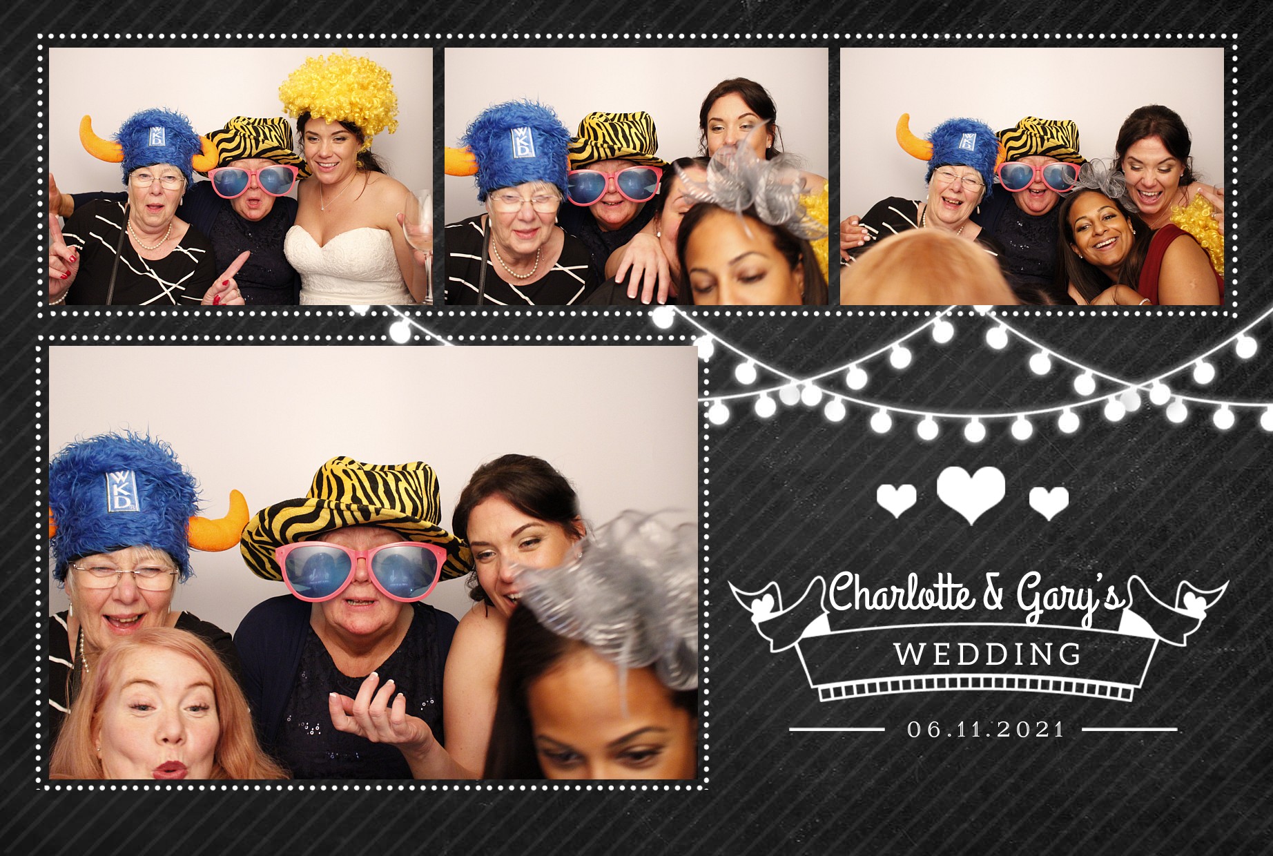 Charlotte & Gary's Wedding | View more photos from the event at gallery.myphotoboothexperience.co.uk/u/MyPhotoBoothExperienceLtd/Charlotte-Garys-Wedding