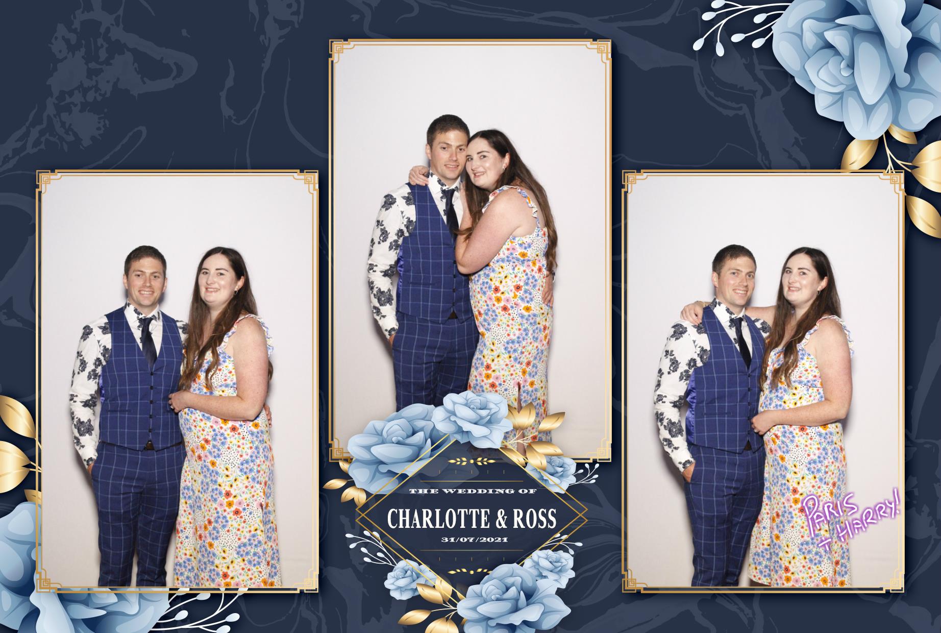 Charlotte & Ross's Wedding | View more photos from the event at gallery.myphotoboothexperience.co.uk/u/MyPhotoBoothExperienceLtd/Charlotte-Rosss-Wedding