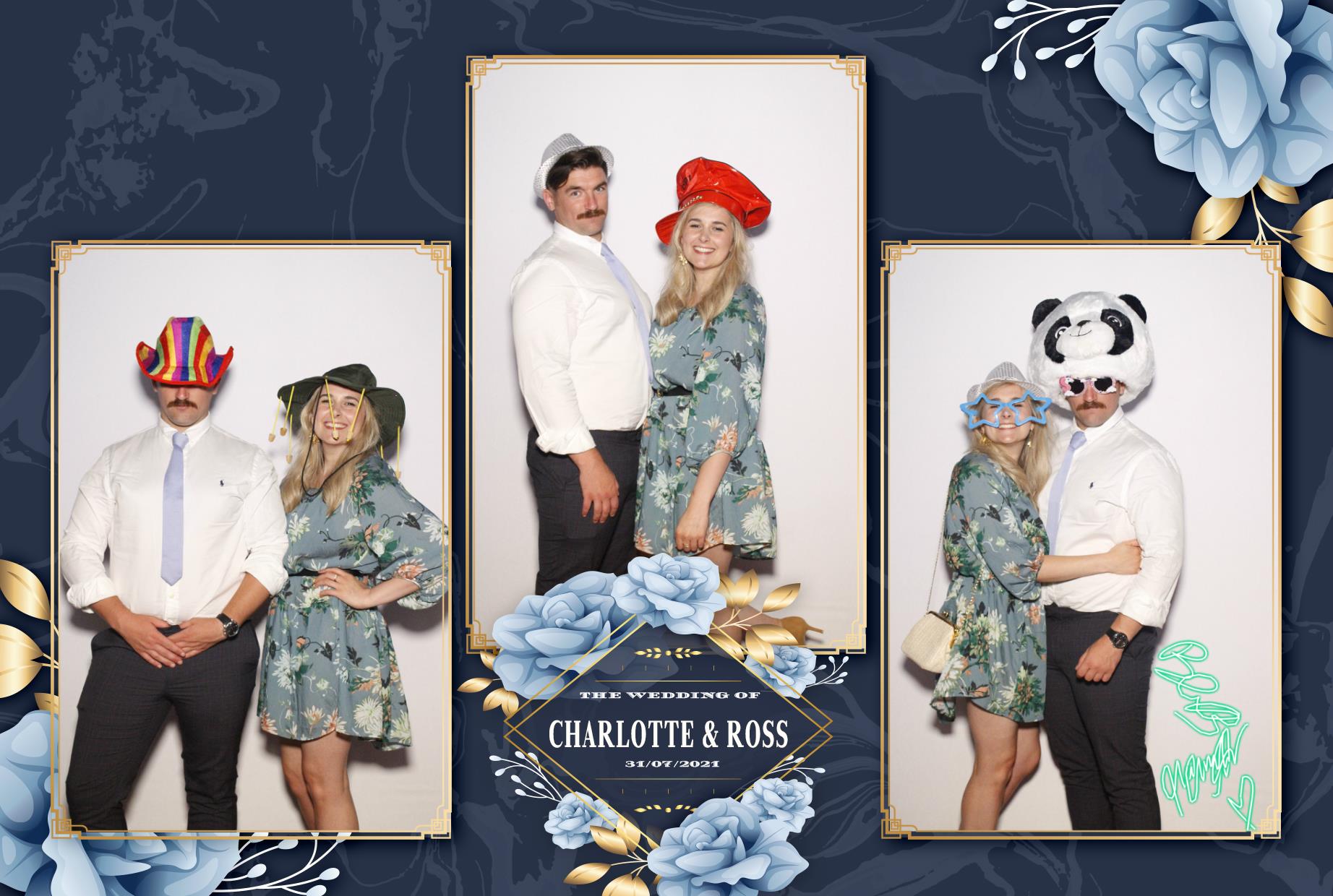 Charlotte & Ross's Wedding | View more photos from the event at gallery.myphotoboothexperience.co.uk/u/MyPhotoBoothExperienceLtd/Charlotte-Rosss-Wedding