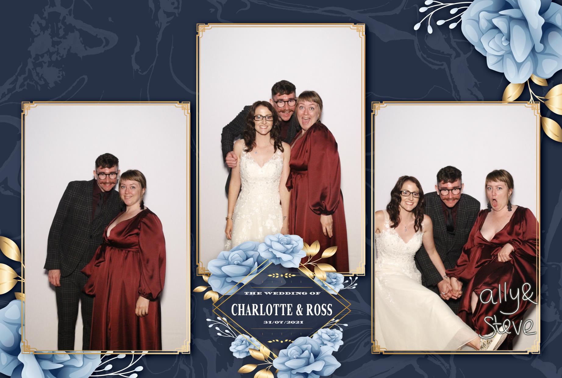 Charlotte & Ross's Wedding | View more photos from the event at gallery.myphotoboothexperience.co.uk/u/MyPhotoBoothExperienceLtd/Charlotte-Rosss-Wedding