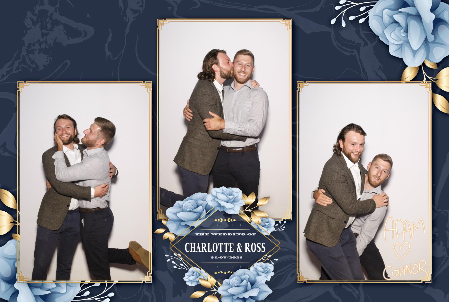 Charlotte & Ross's Wedding | View more photos from the event at gallery.myphotoboothexperience.co.uk/u/MyPhotoBoothExperienceLtd/Charlotte-Rosss-Wedding