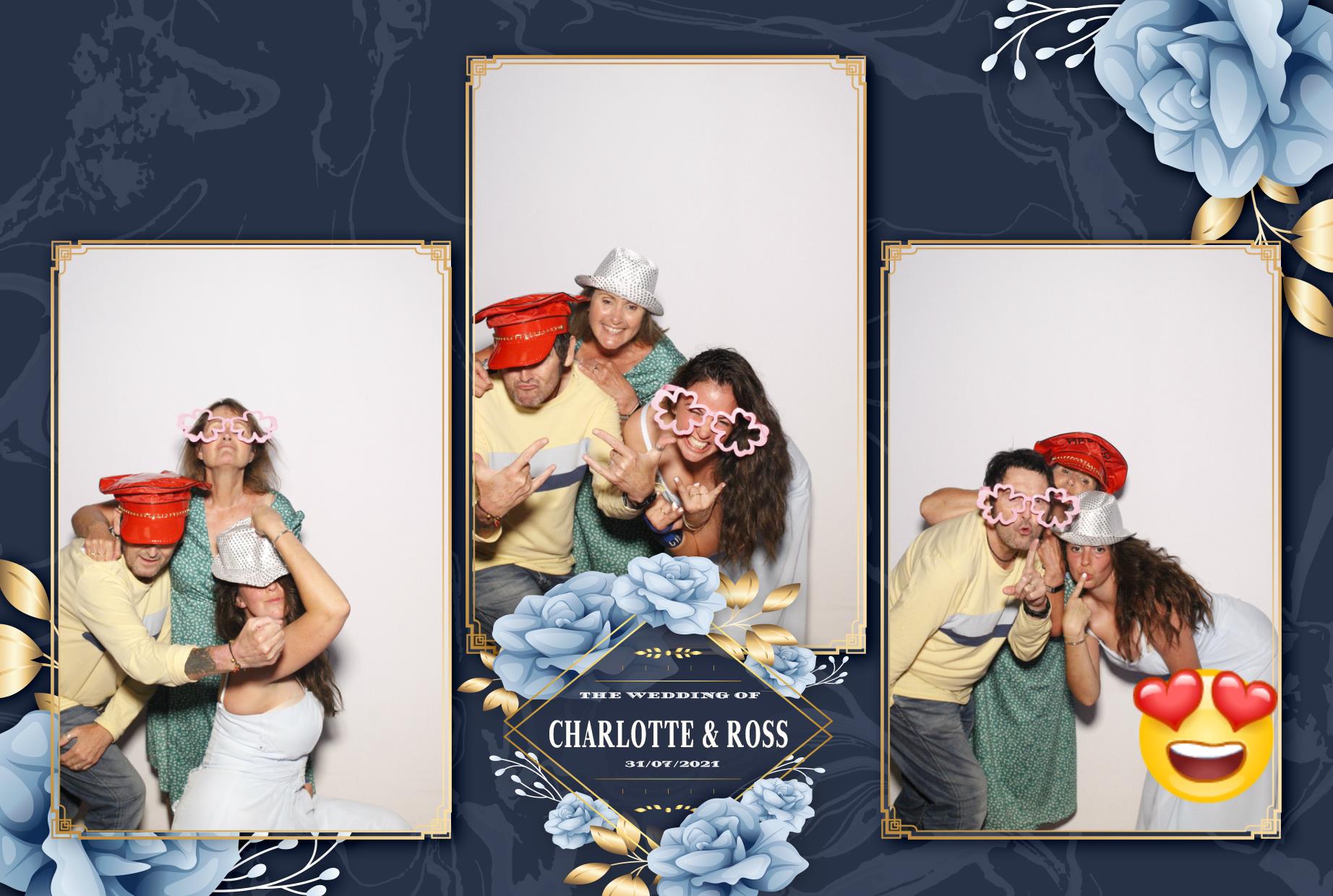 Charlotte & Ross's Wedding | View more photos from the event at gallery.myphotoboothexperience.co.uk/u/MyPhotoBoothExperienceLtd/Charlotte-Rosss-Wedding